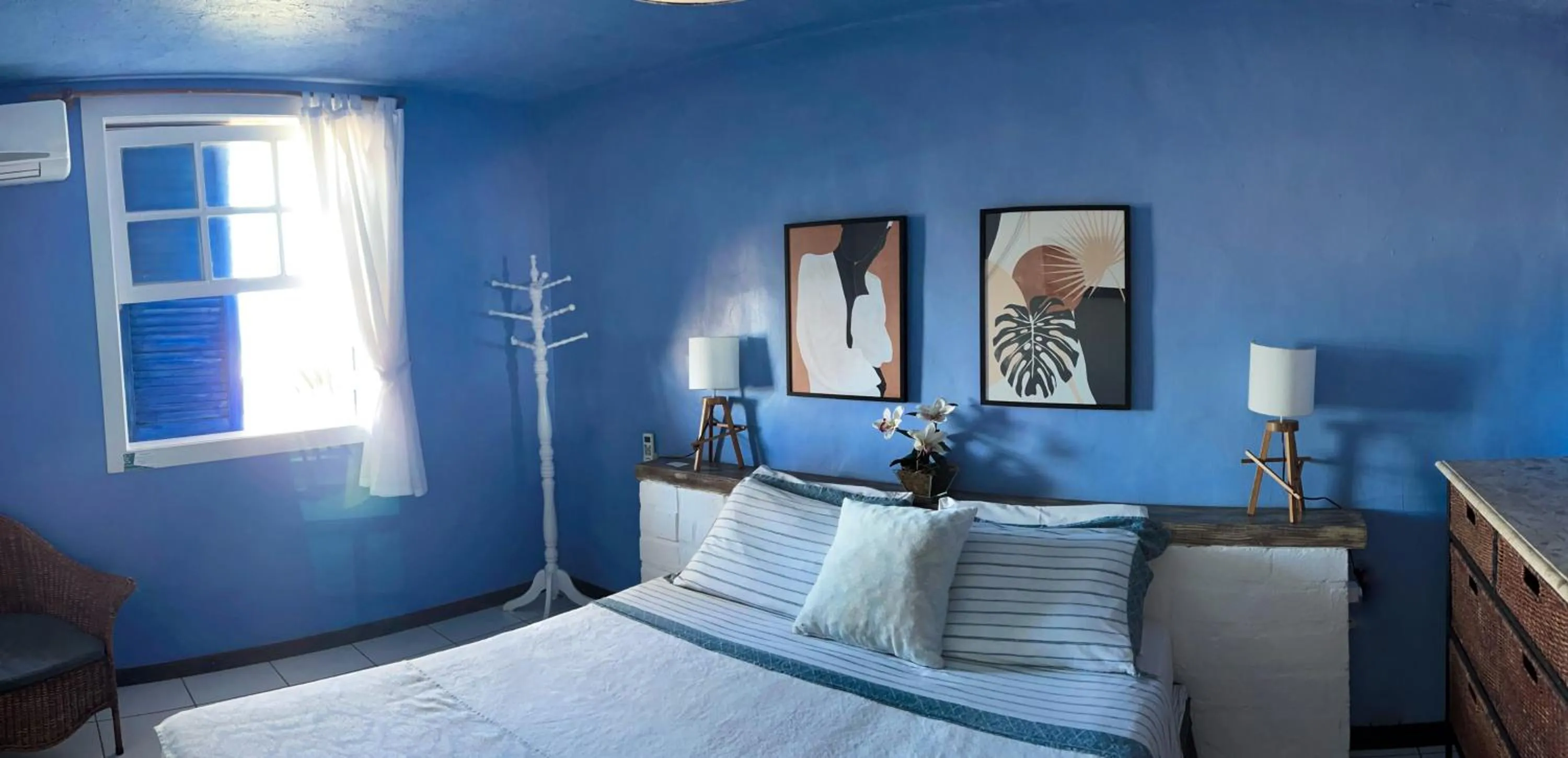 Bed in Pousada dos Gravatás