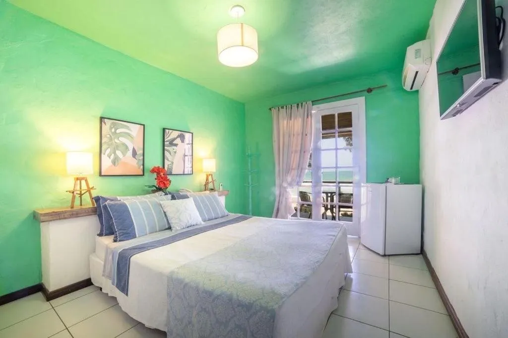 Bed in Pousada dos Gravatás