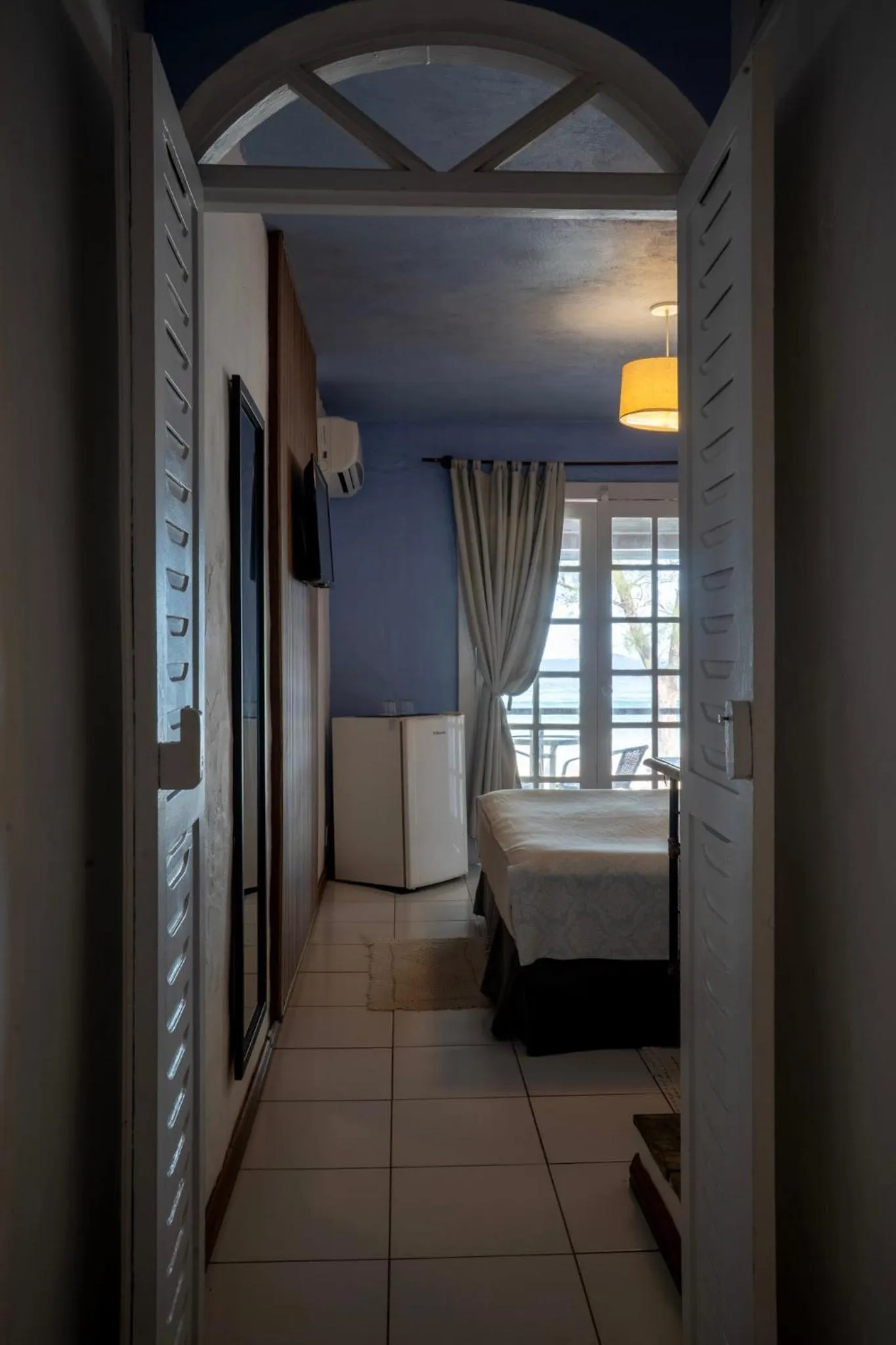 Bed in Pousada dos Gravatás