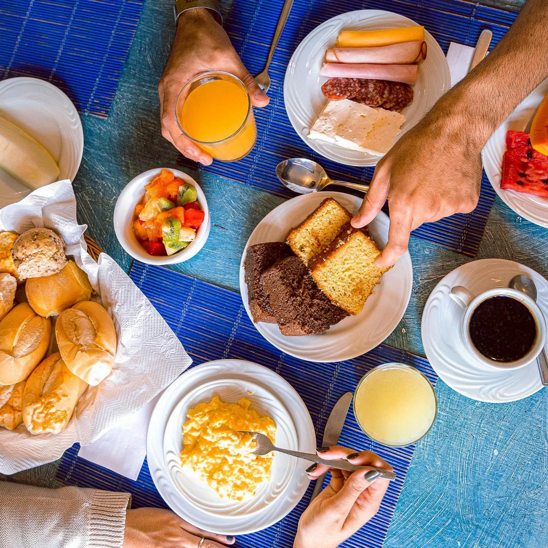 Breakfast in Pousada dos Gravatás