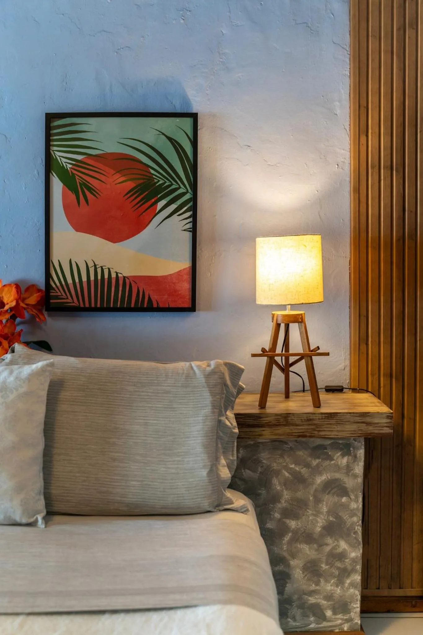 Bed in Pousada dos Gravatás