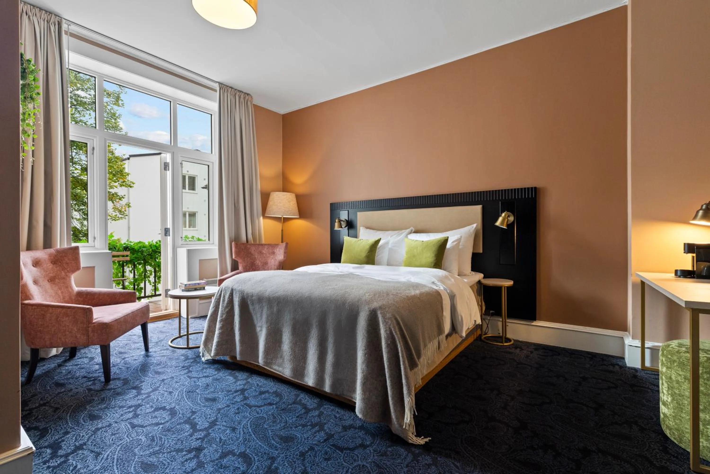 Bed in Home Hotel Gabelshus