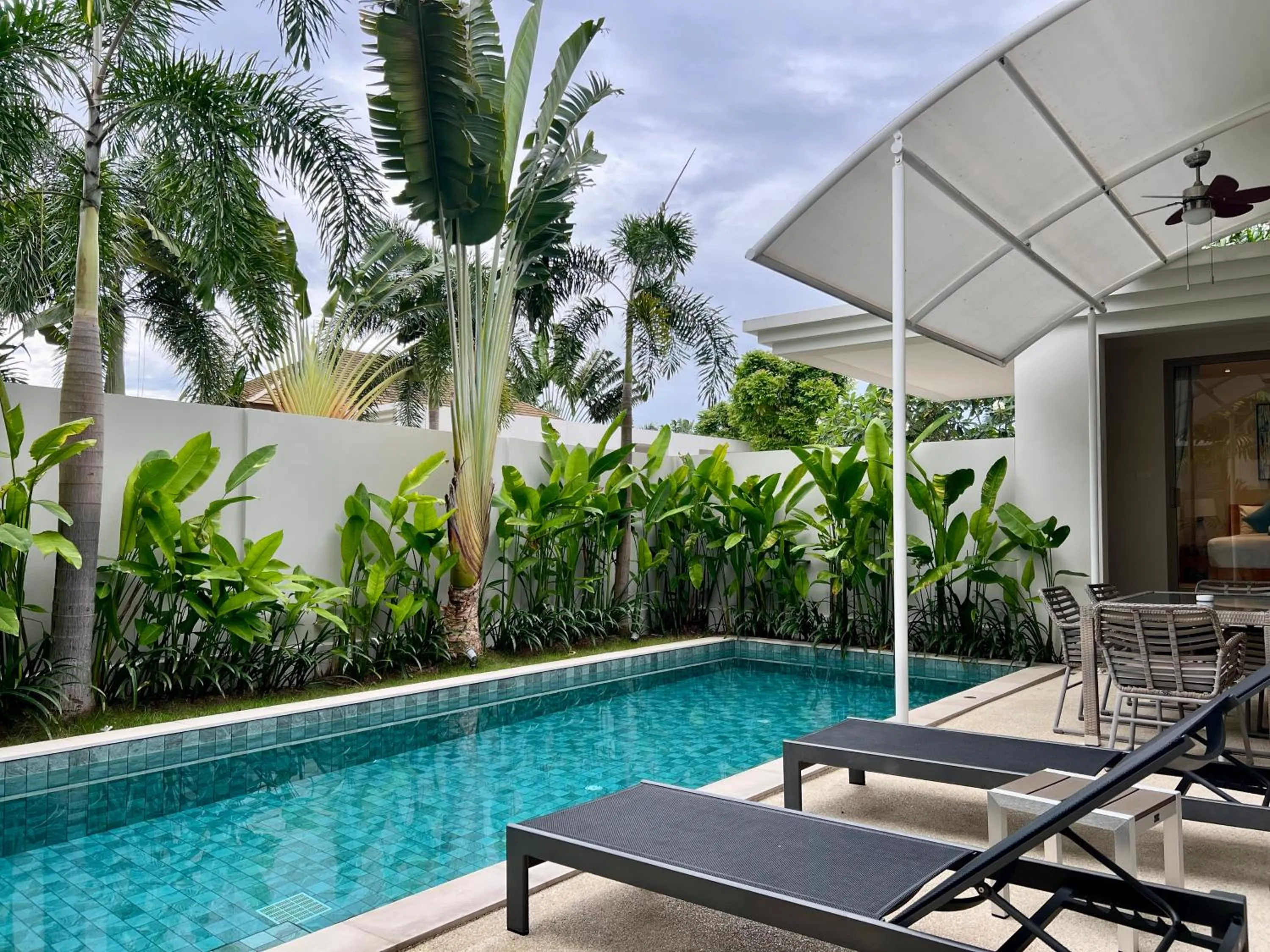 sunbed in Trichada Villas by RESAVA