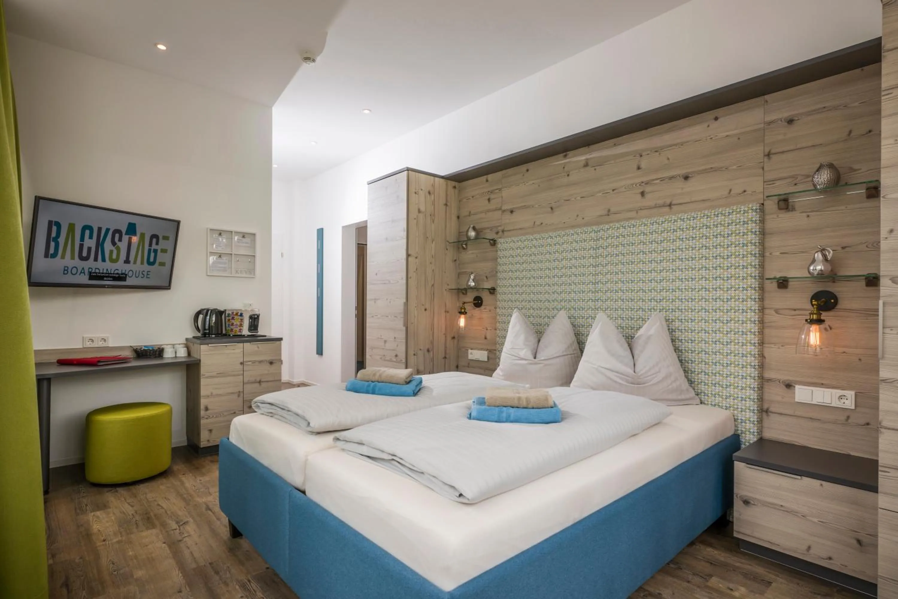 Photo of the whole room, Bed in Aparthotel Backstage