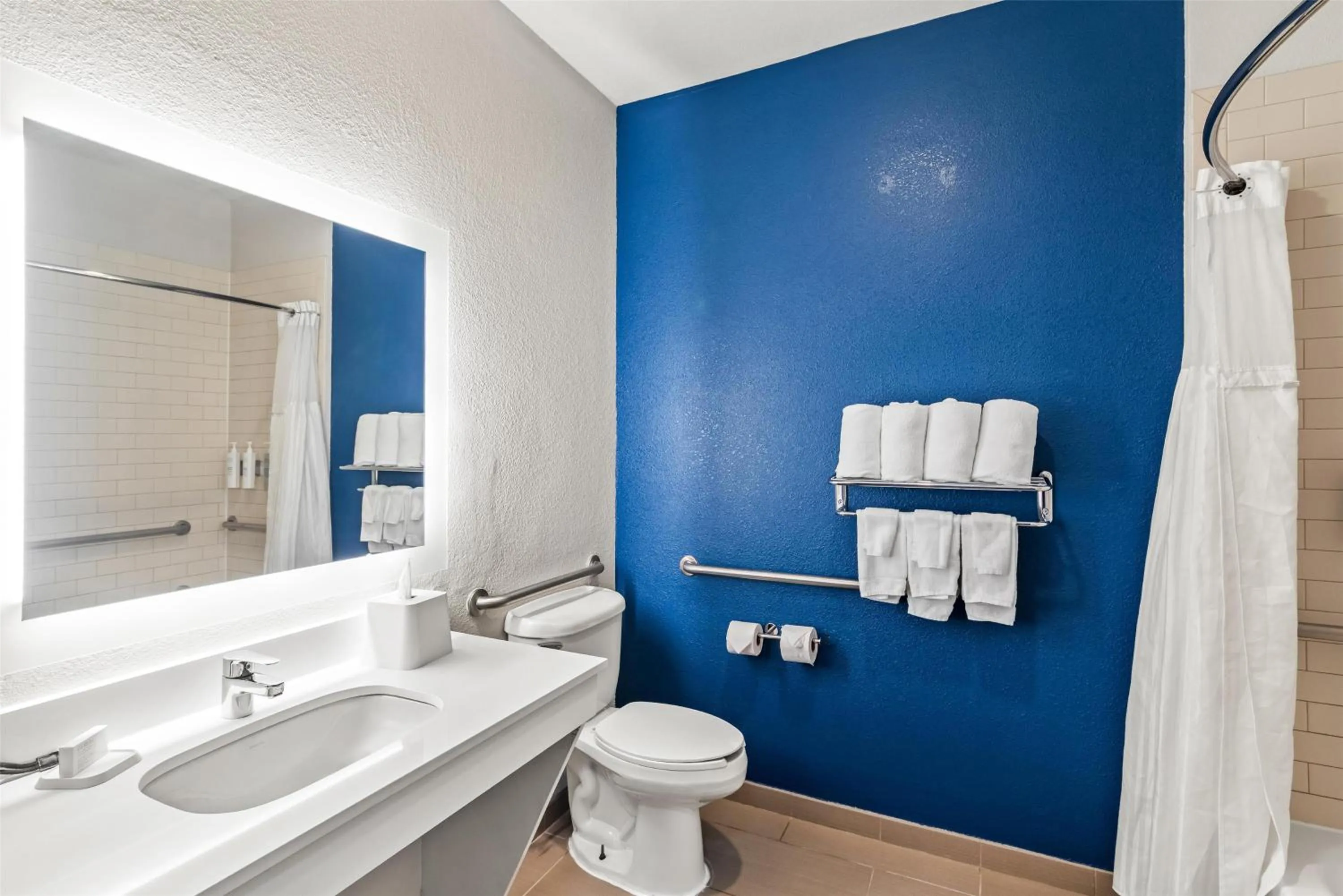 Bathroom in Spark by Hilton Round Rock