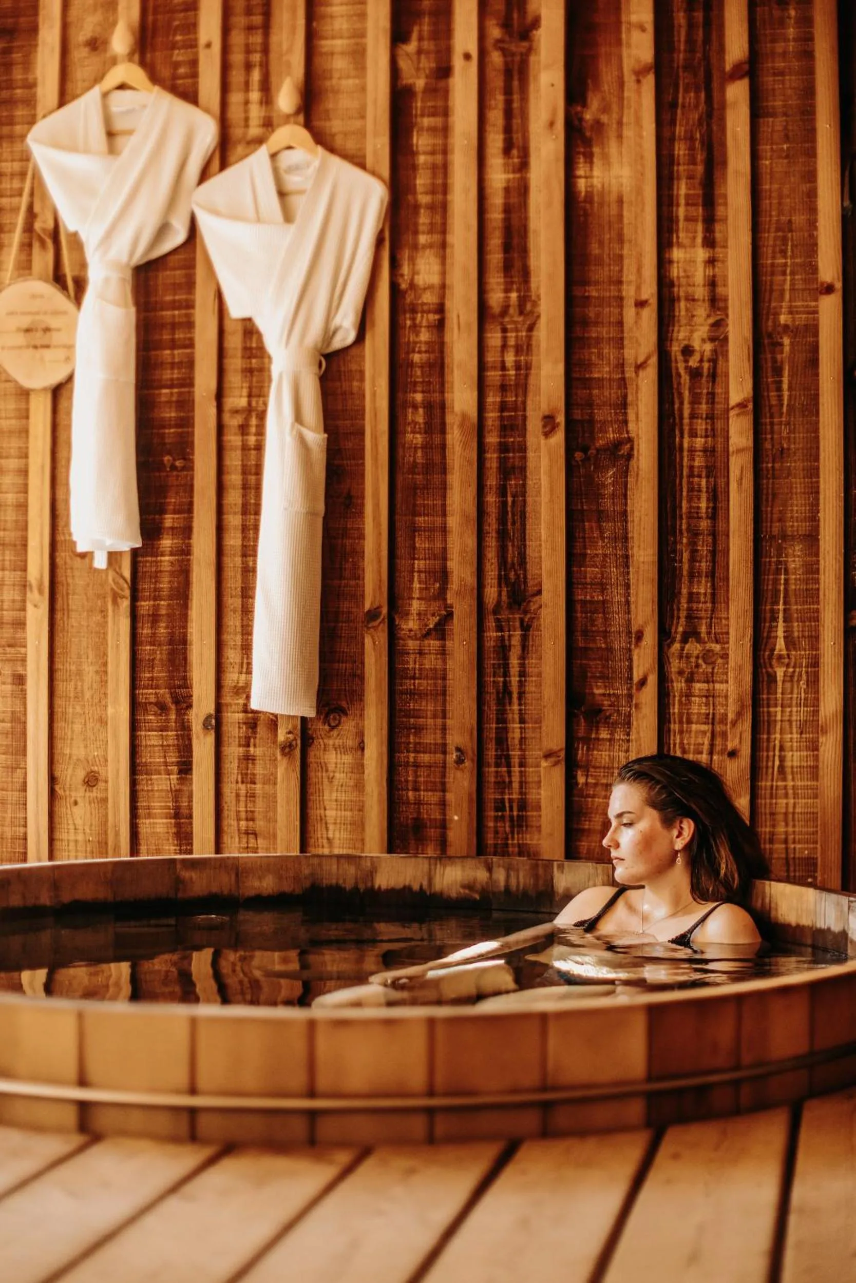 Sauna in Hôtel Les Frères Ibarboure