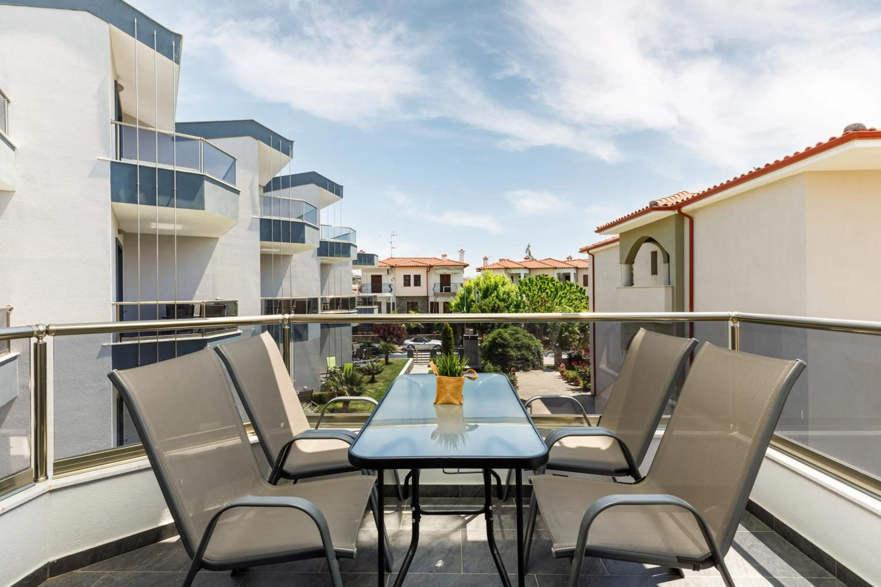 Balcony/Terrace in Ilis Villas