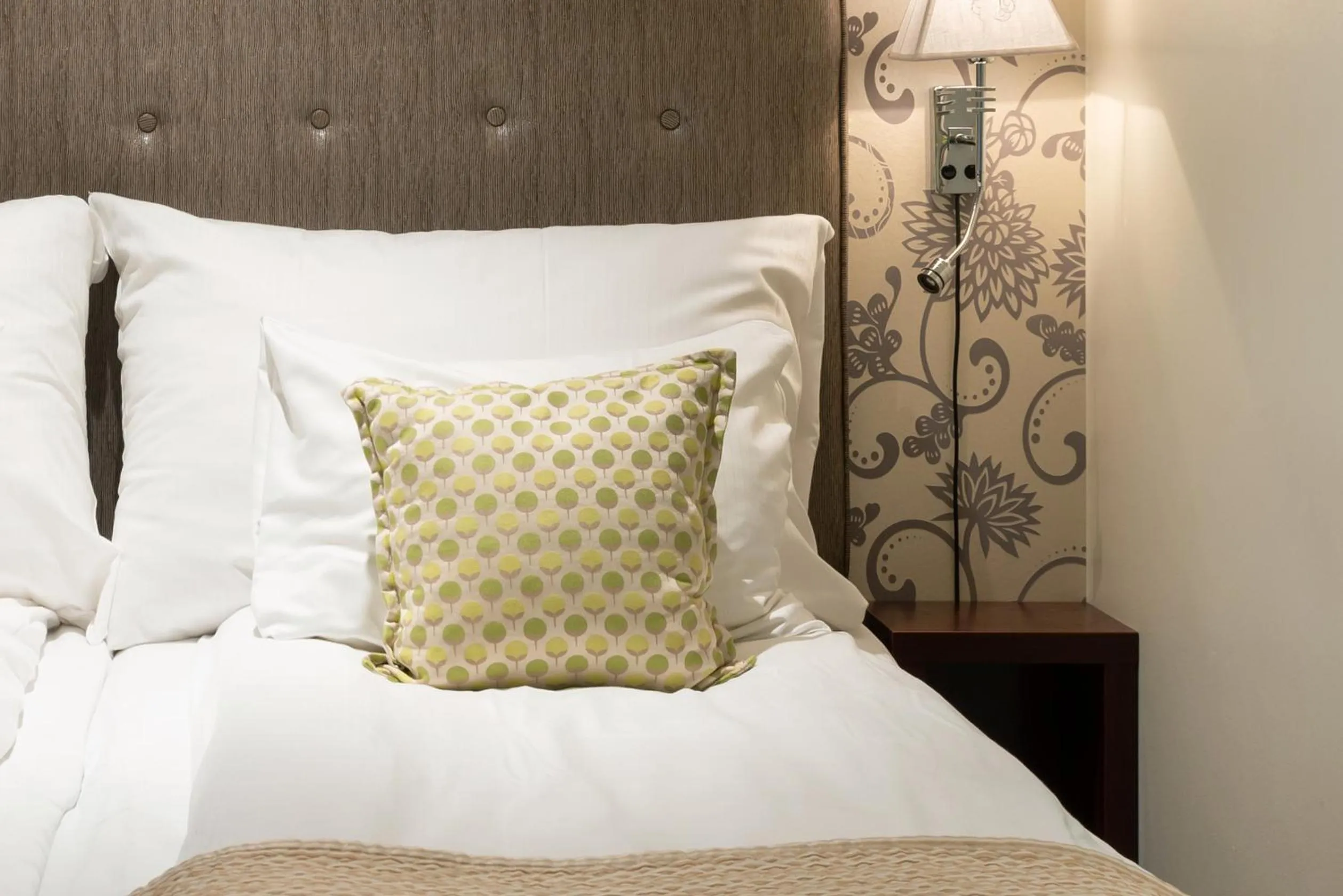 Bed in Quality Hotel Leangkollen