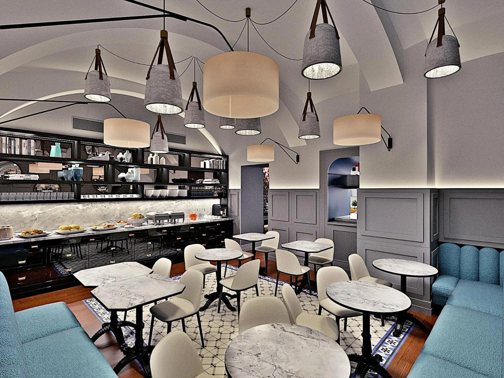 Restaurant/places to eat in The Hotel Fitzgerald