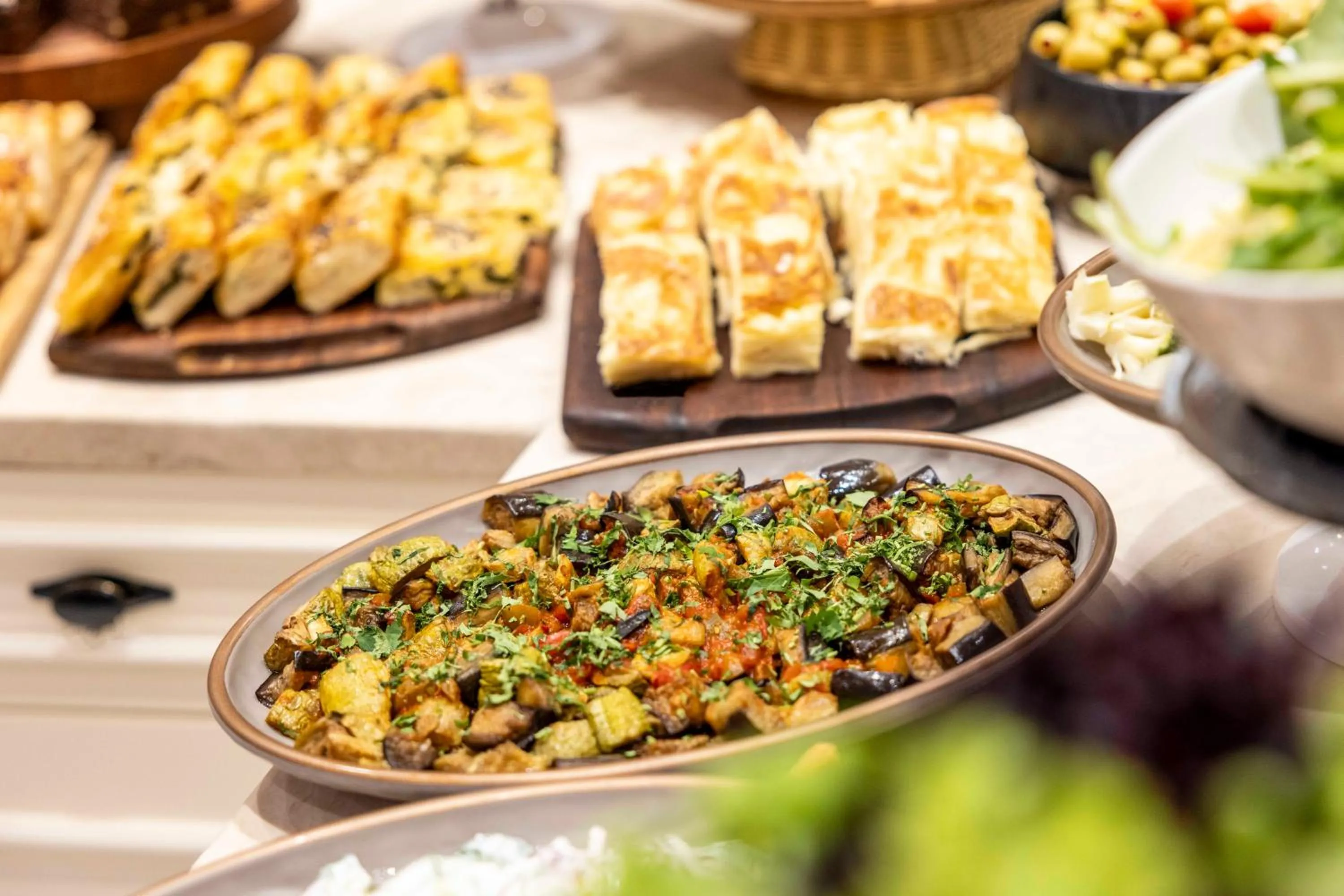 Buffet breakfast in Raymond Hotel Old City