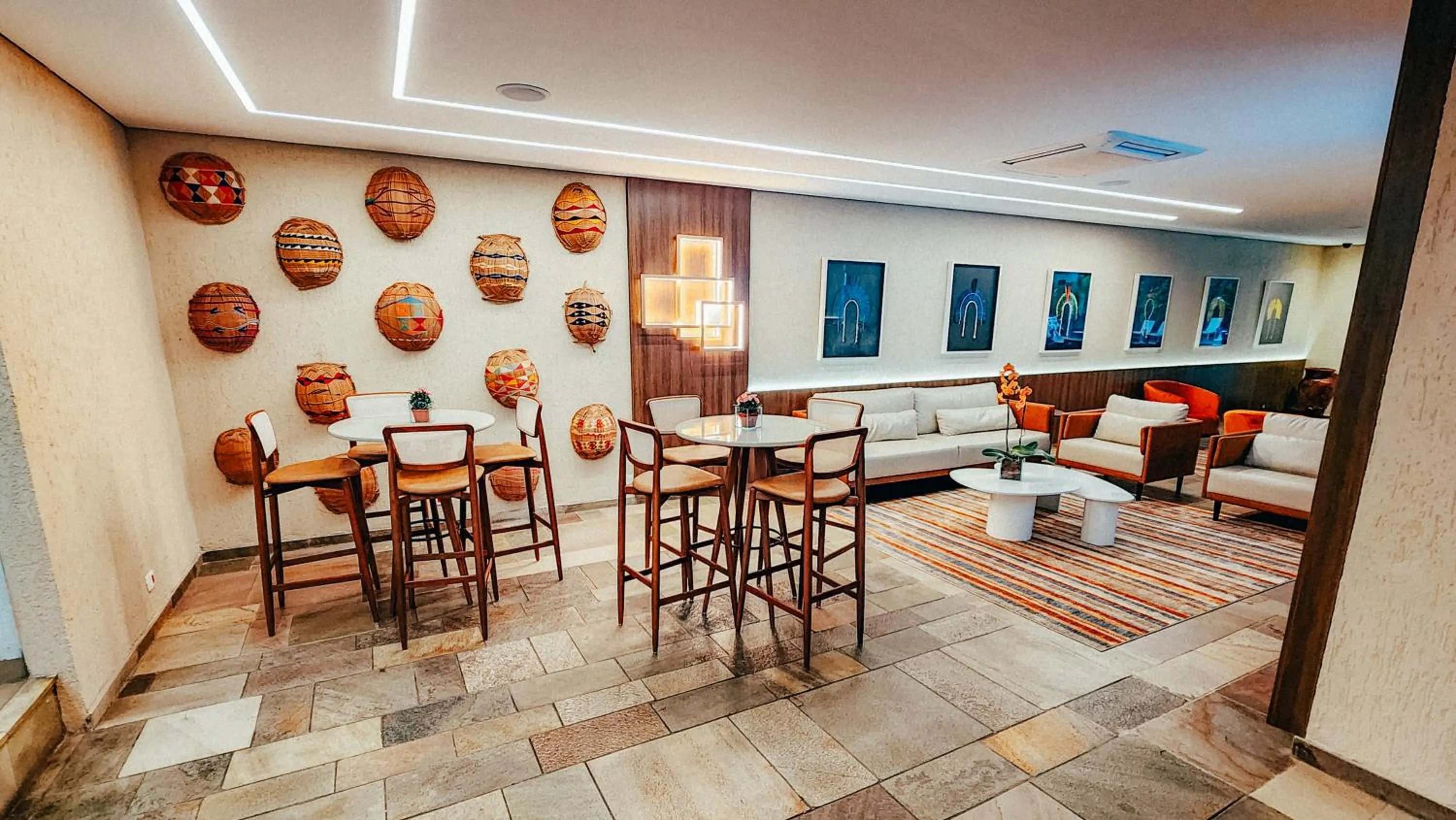 Living room in Ferraretto Guarujá Hotel & Spa