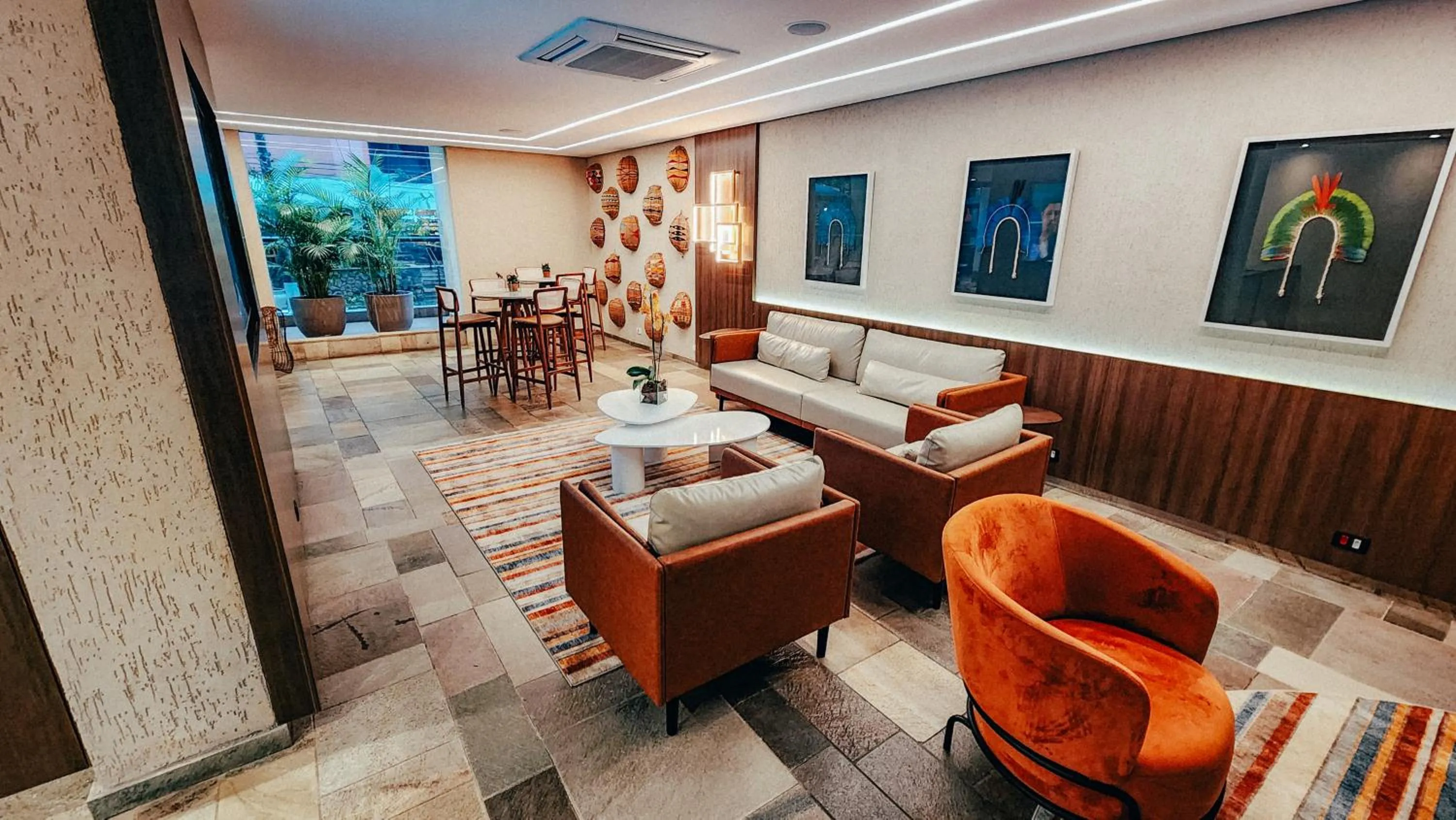 Living room in Ferraretto Guarujá Hotel & Spa