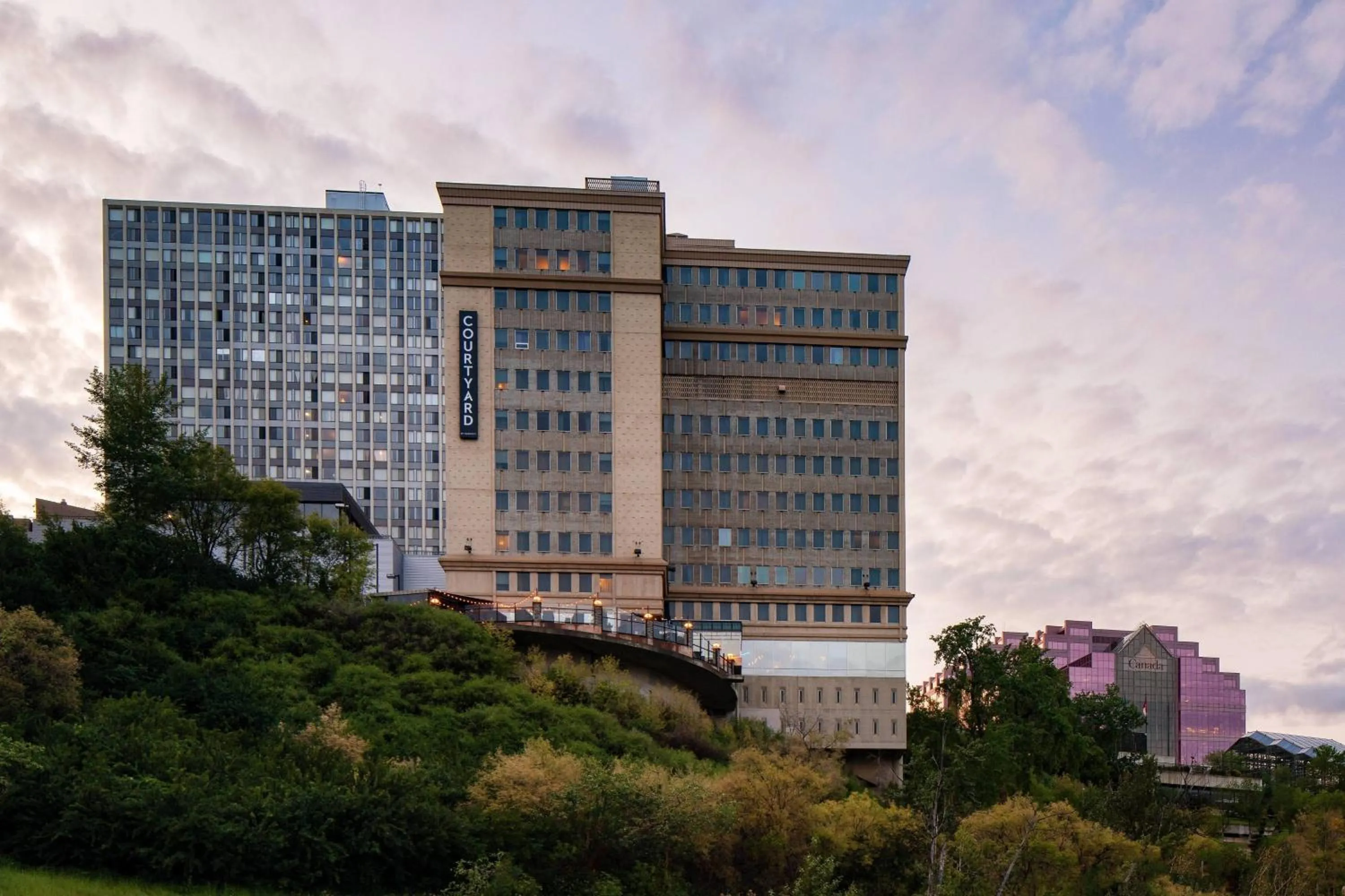Property building in Courtyard by Marriott Edmonton Downtown