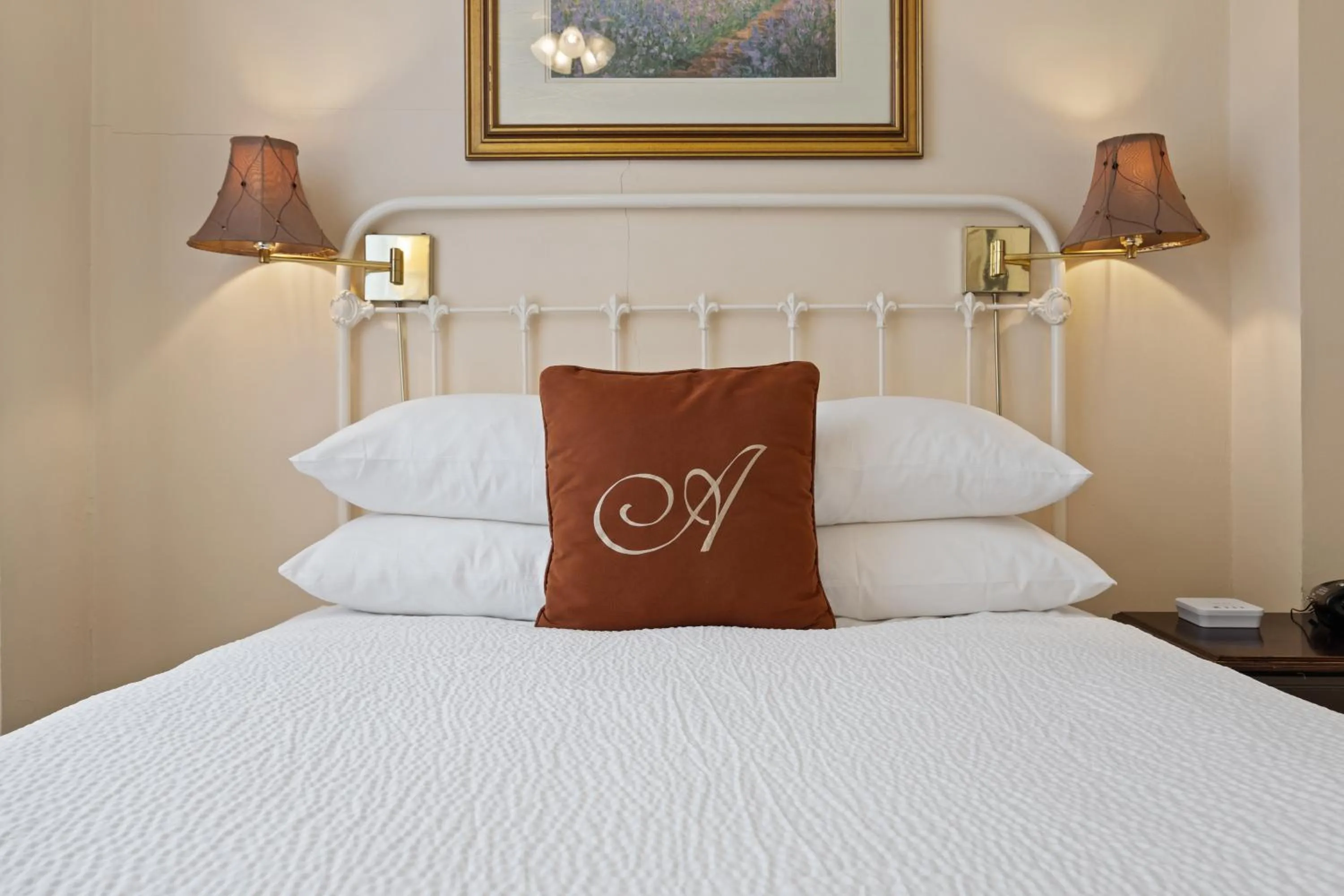 Bed in The Andrews Hotel