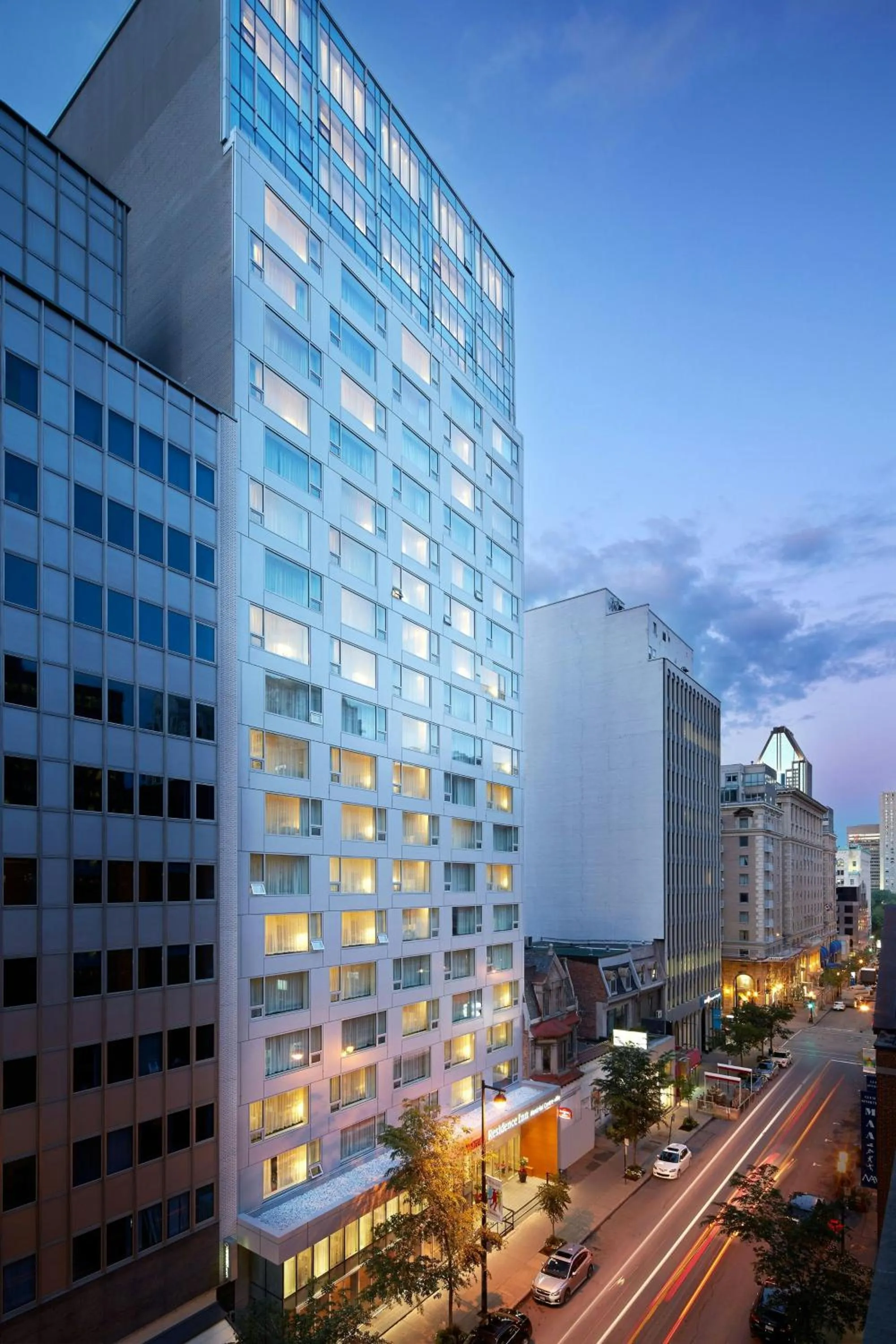 Property building in Residence Inn by Marriott Montréal Downtown
