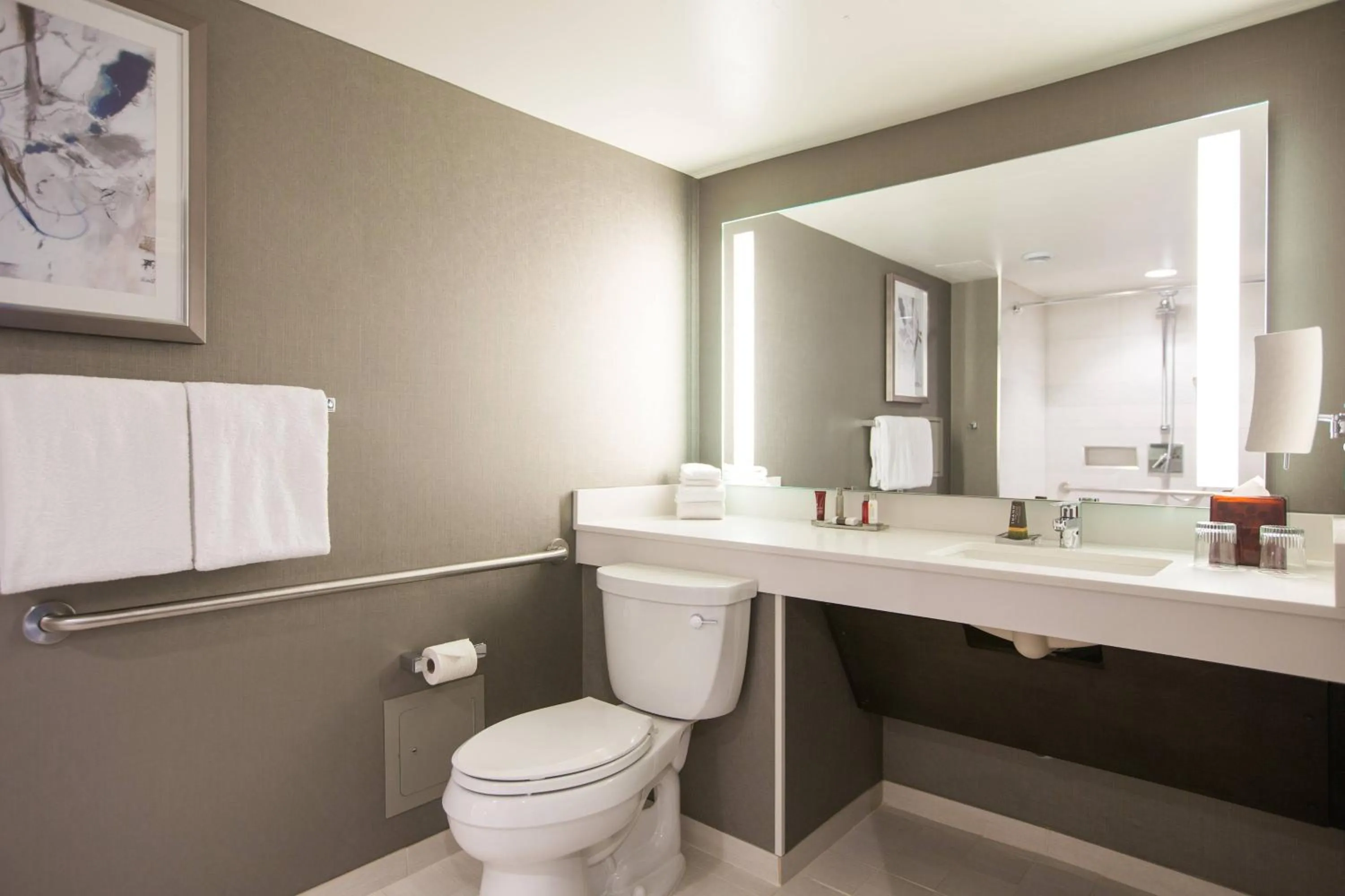 Bathroom in Calgary Marriott Downtown Hotel