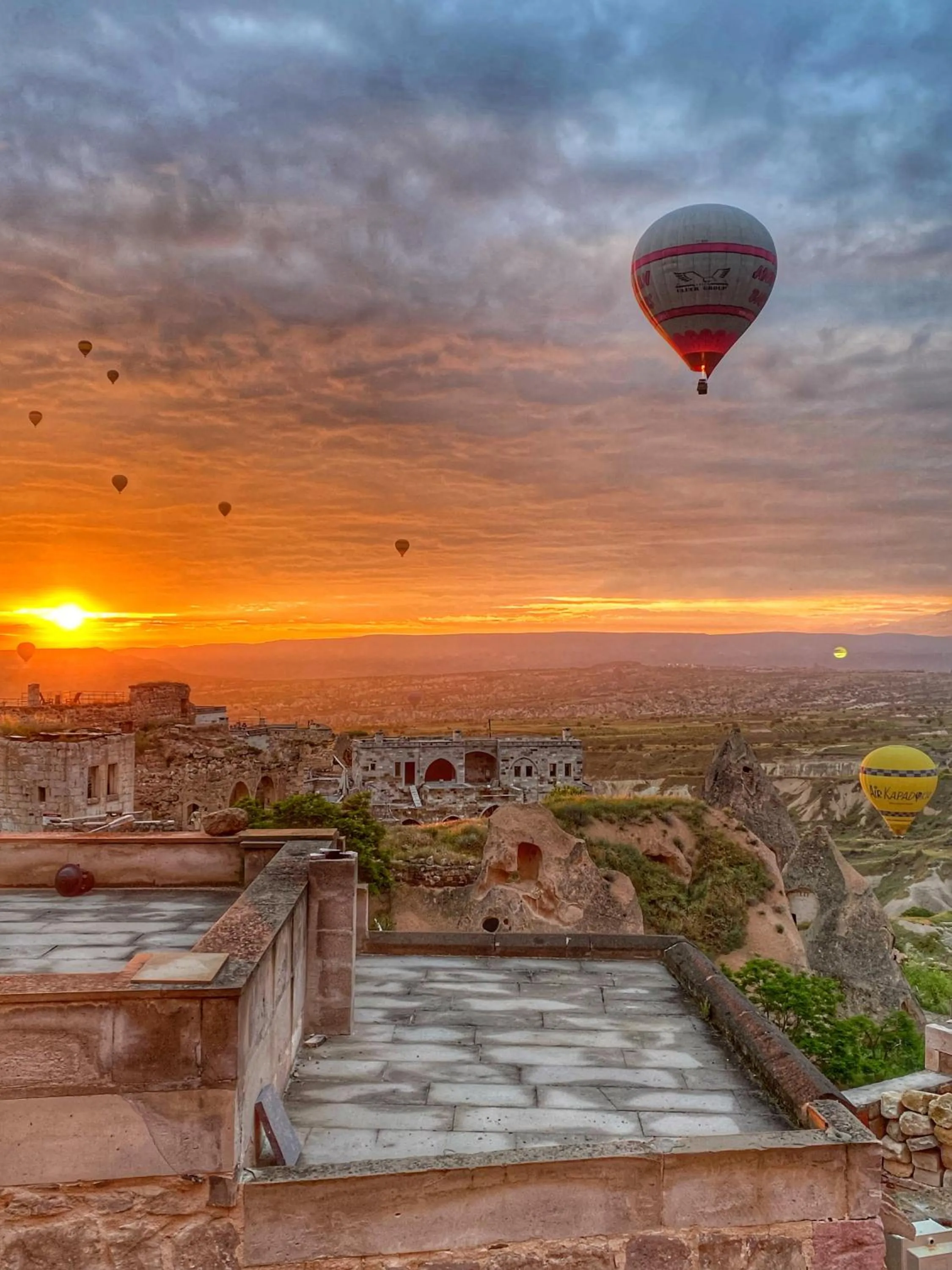 Day in Takaev Cave House