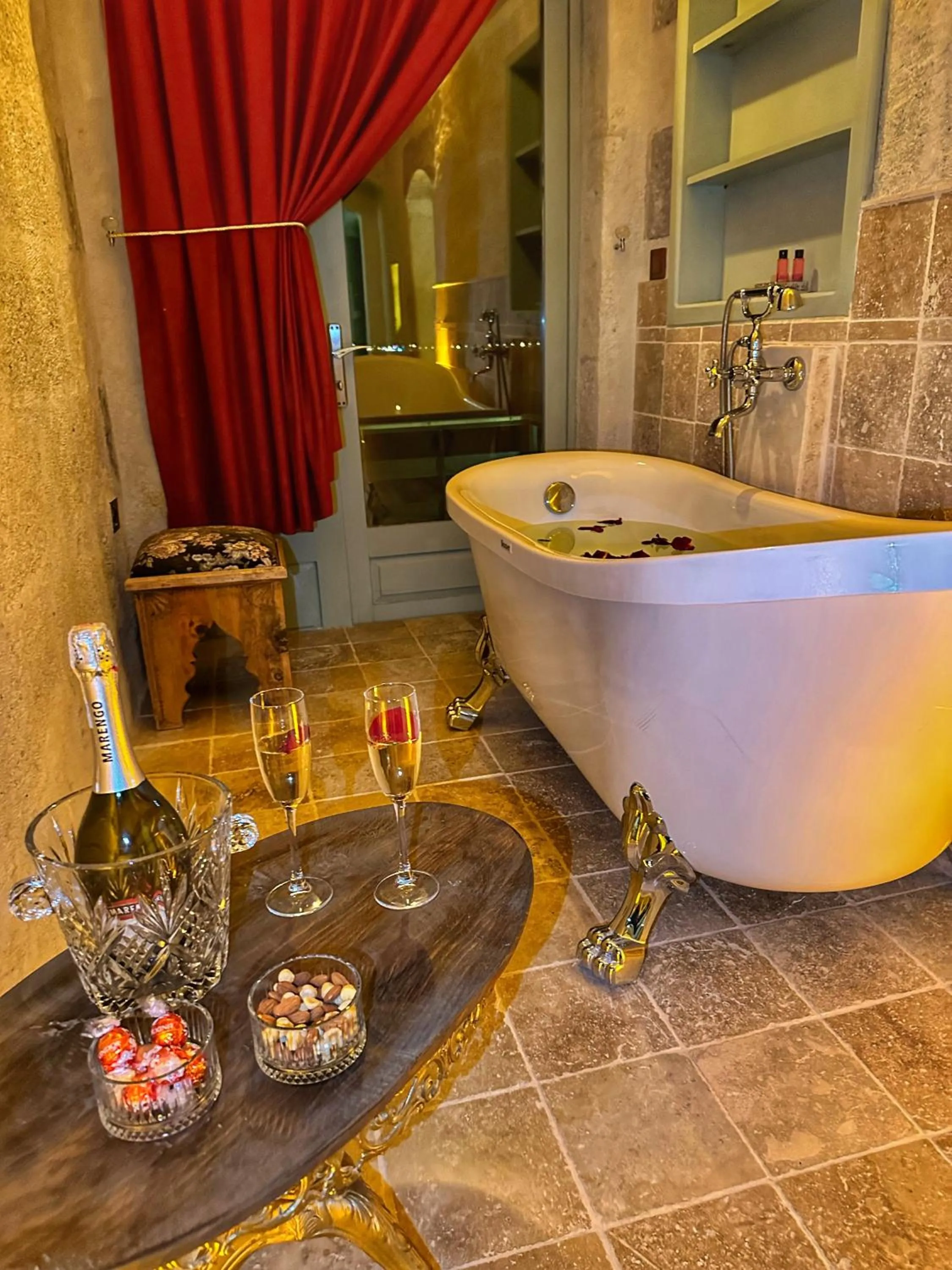 Natural landscape in Takaev Cave House