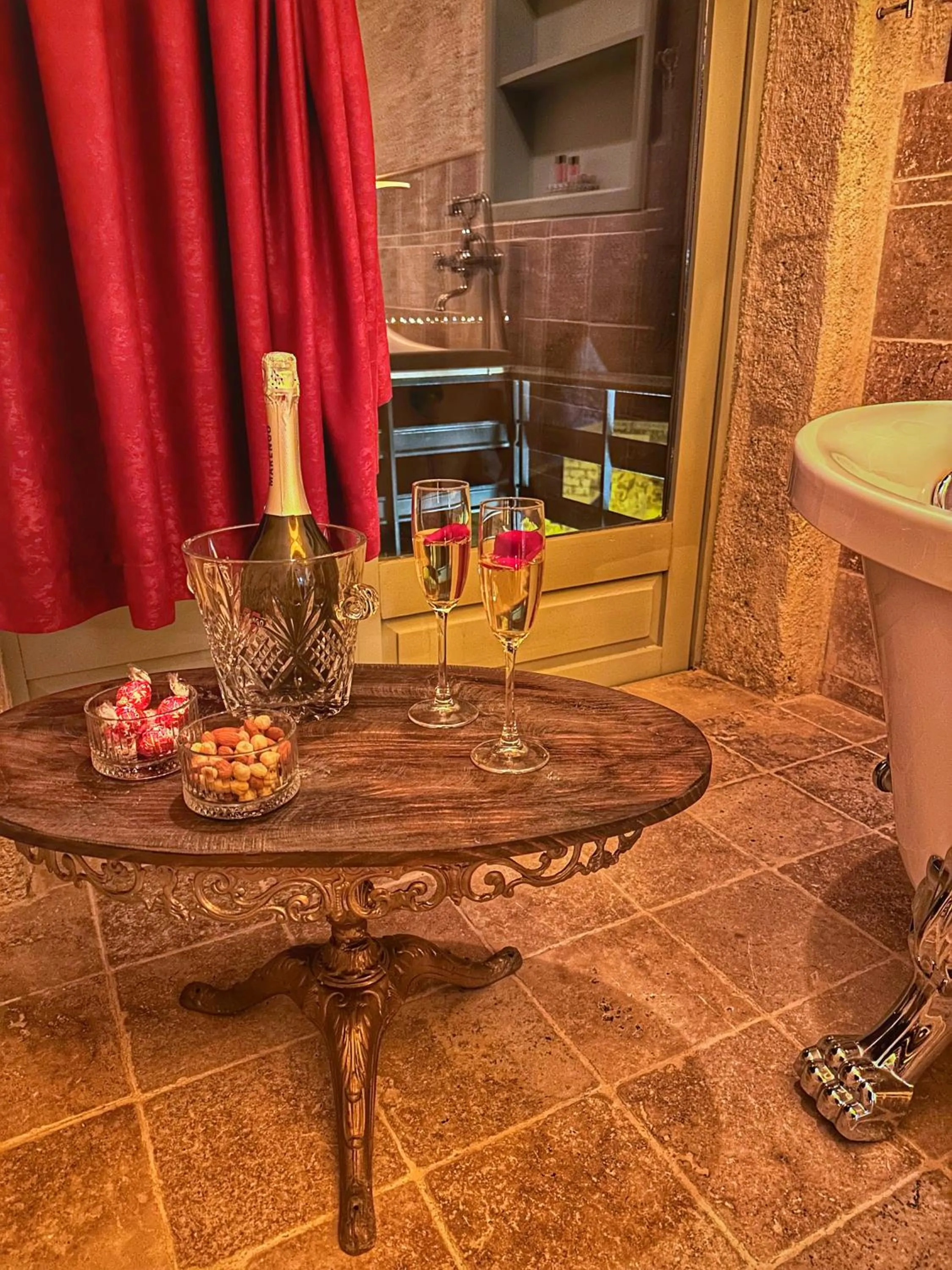 Natural landscape in Takaev Cave House