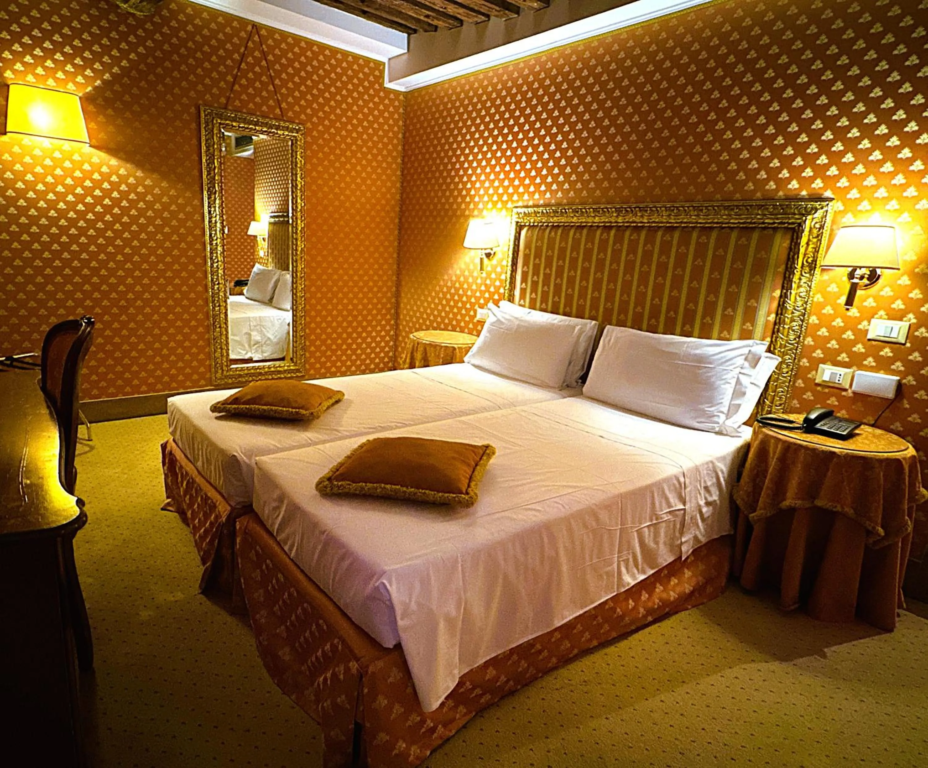 Bed in Hotel Corte Contarina