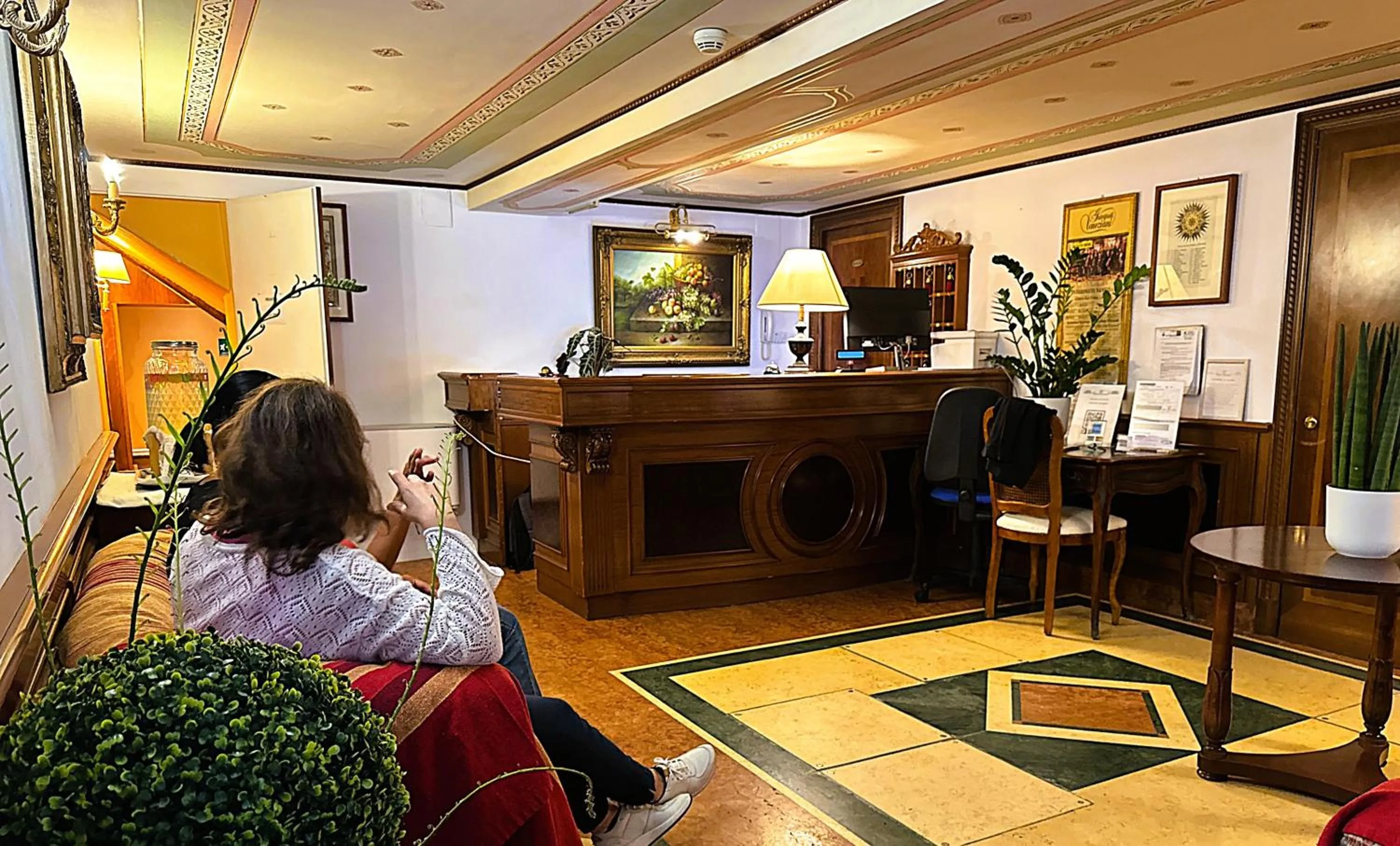 Lobby or reception in Hotel Corte Contarina