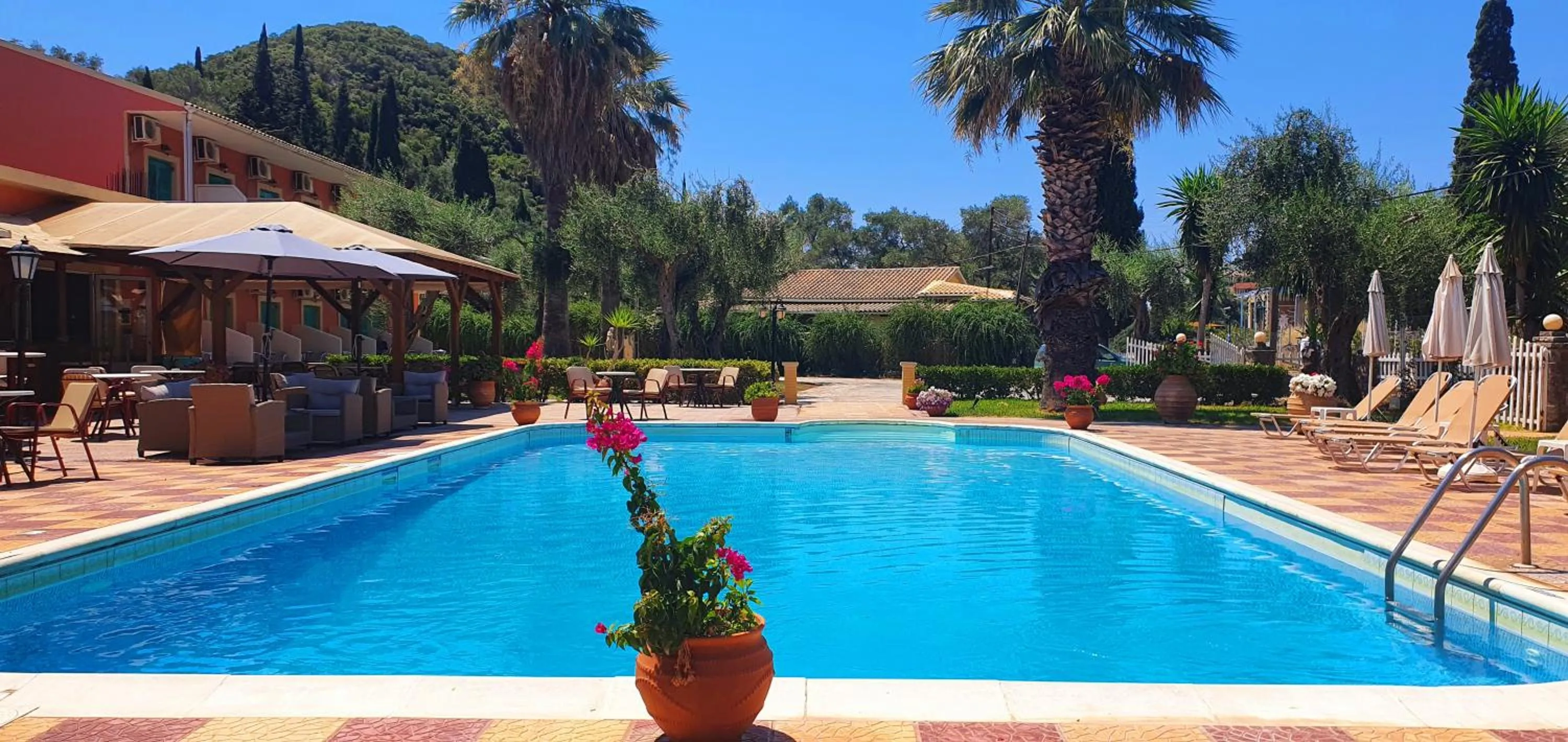 Swimming pool in Phivos Hotel