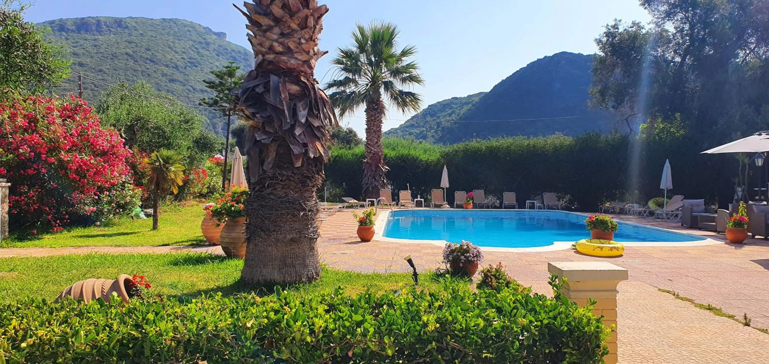 Swimming pool in Phivos Hotel