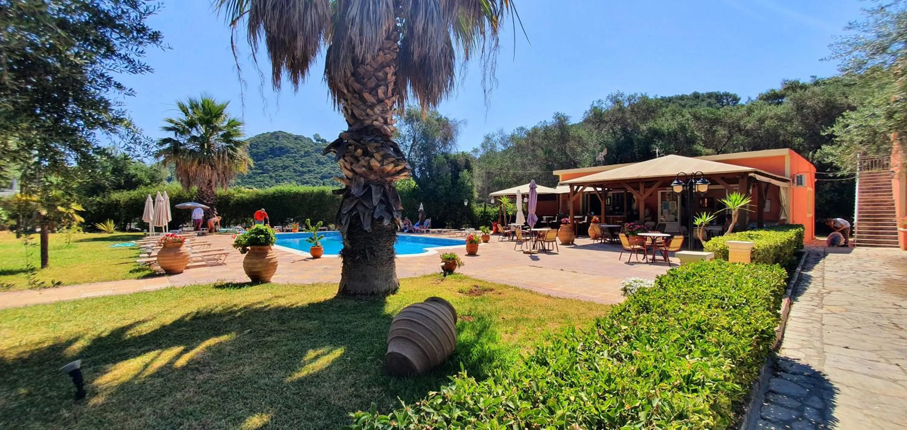 Property building in Phivos Hotel