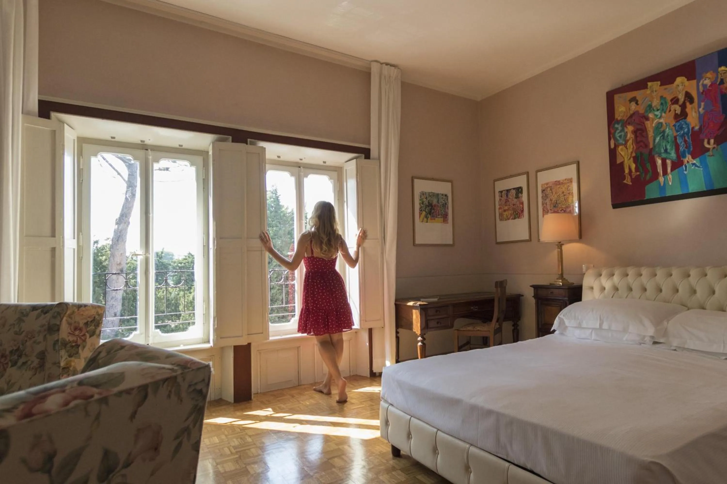 Photo of the whole room, Bed in Hotel Villa Quiete