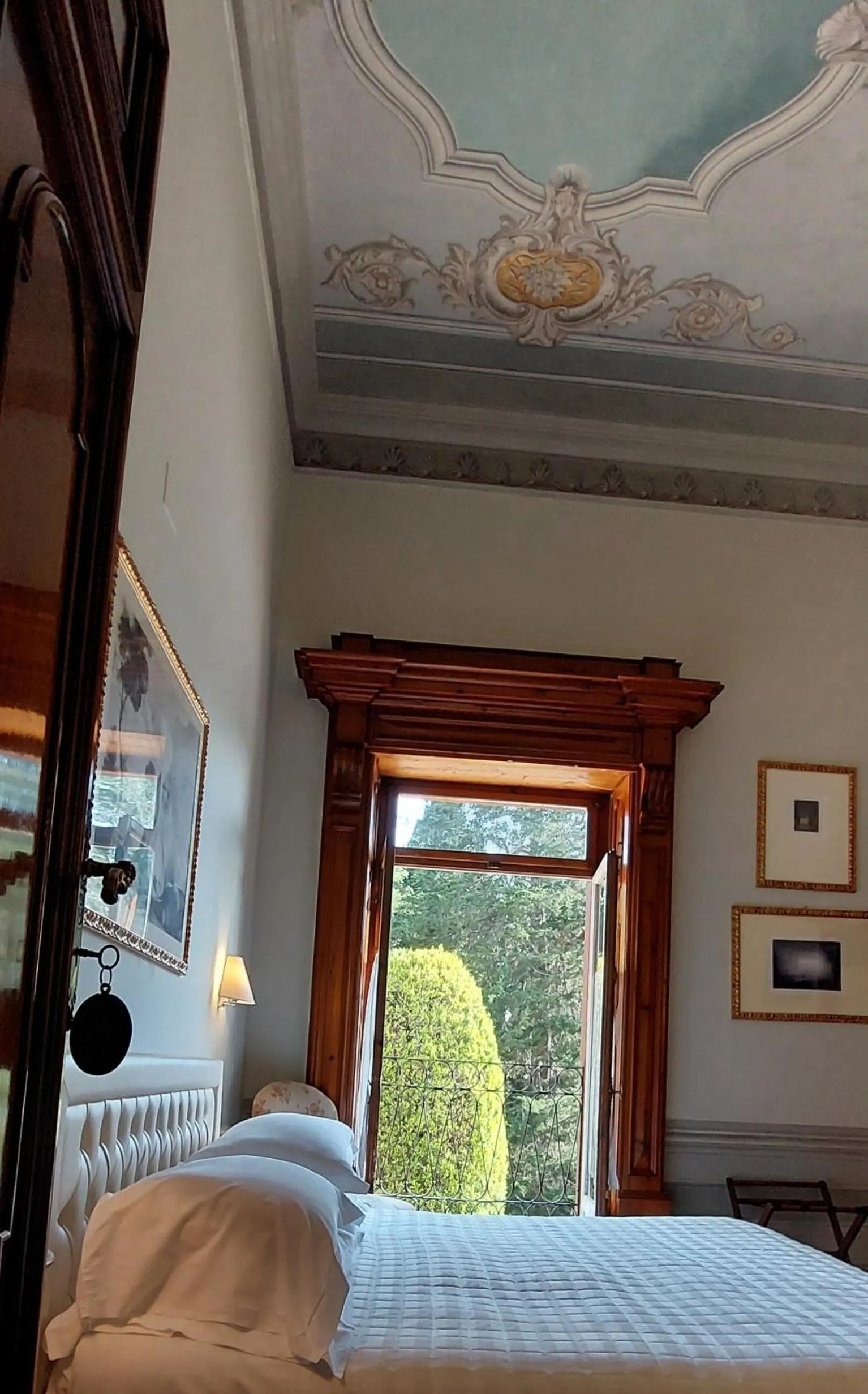 Bed in Hotel Villa Quiete