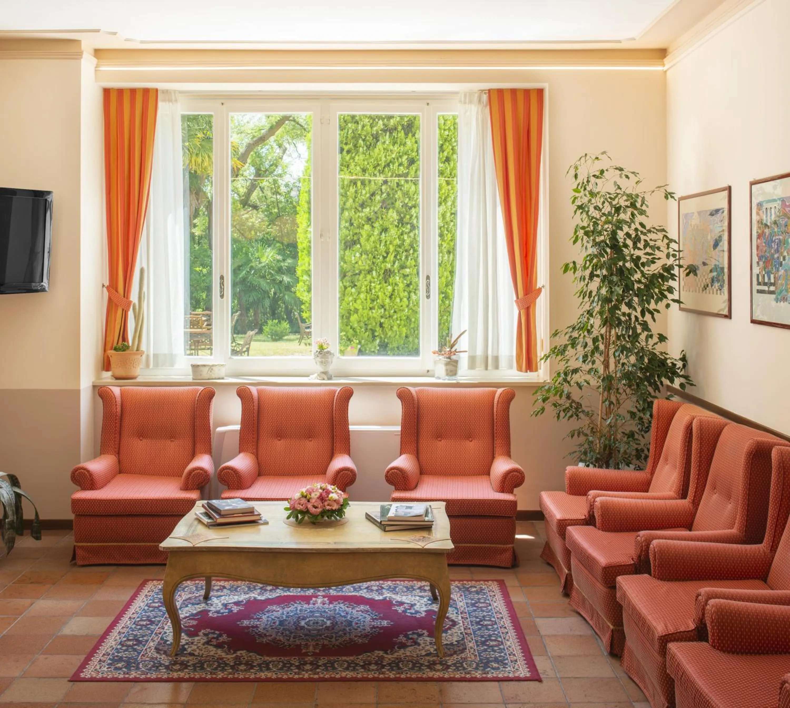 Lobby or reception in Hotel Villa Quiete