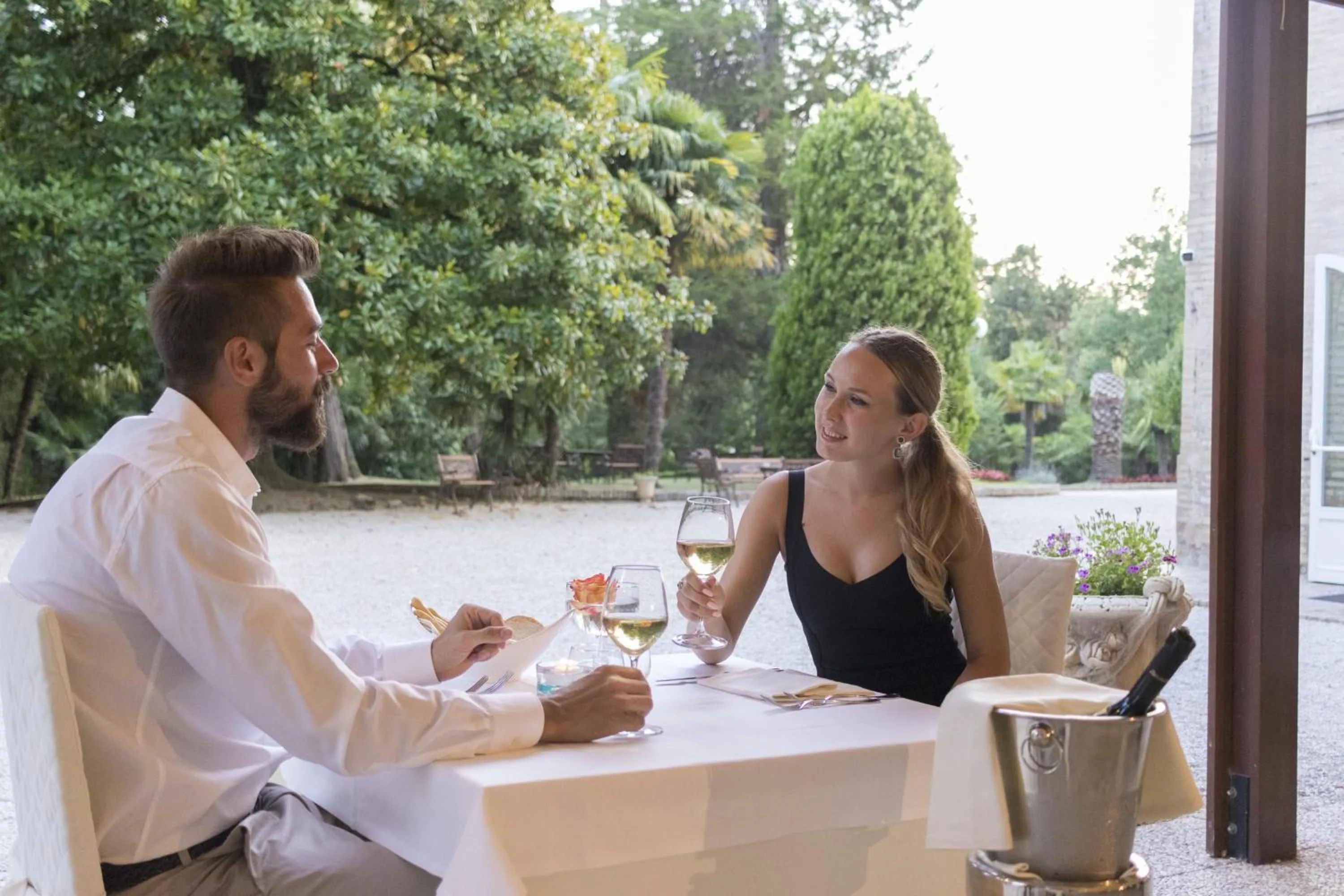 Restaurant/places to eat in Hotel Villa Quiete