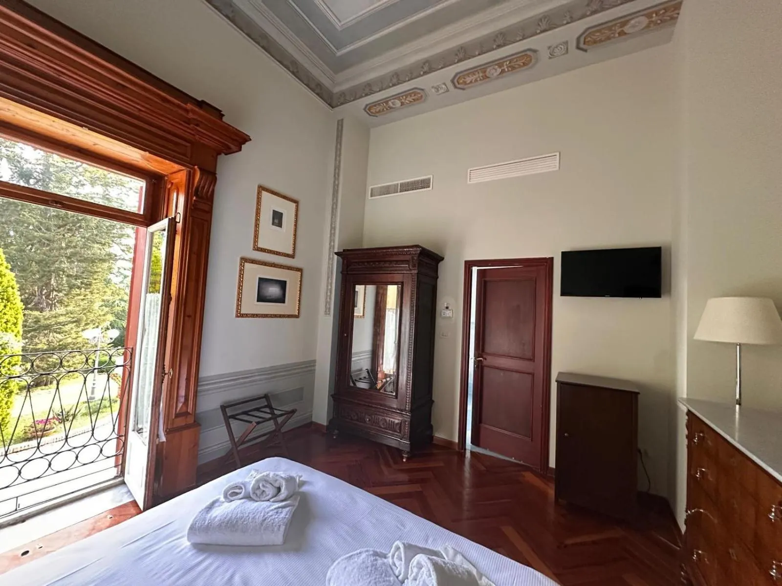 Bed in Hotel Villa Quiete