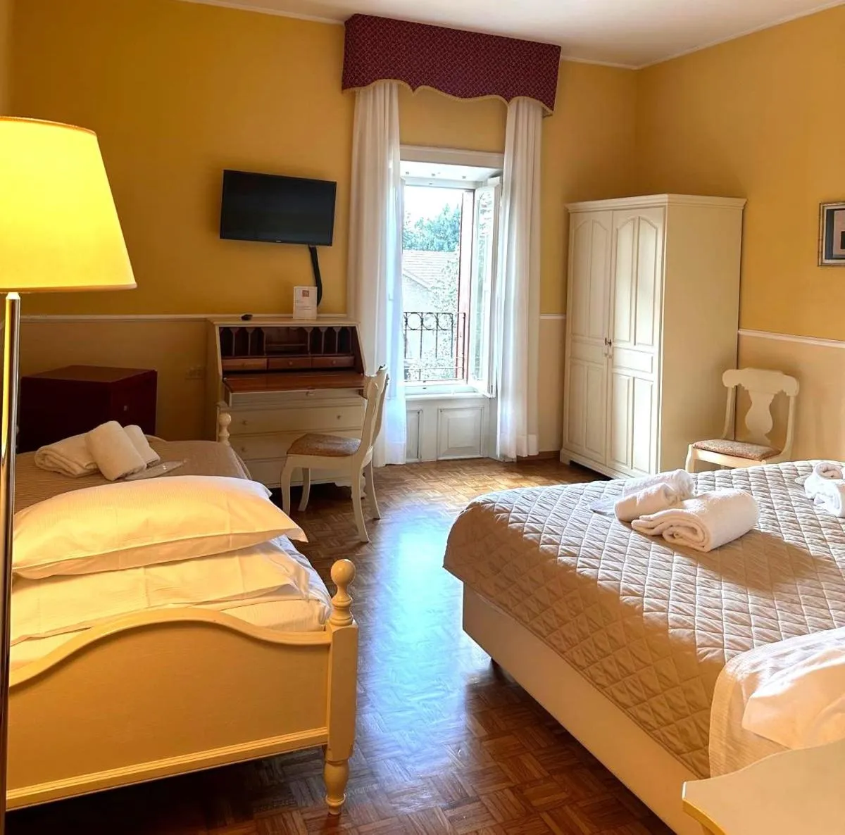 Bed in Hotel Villa Quiete