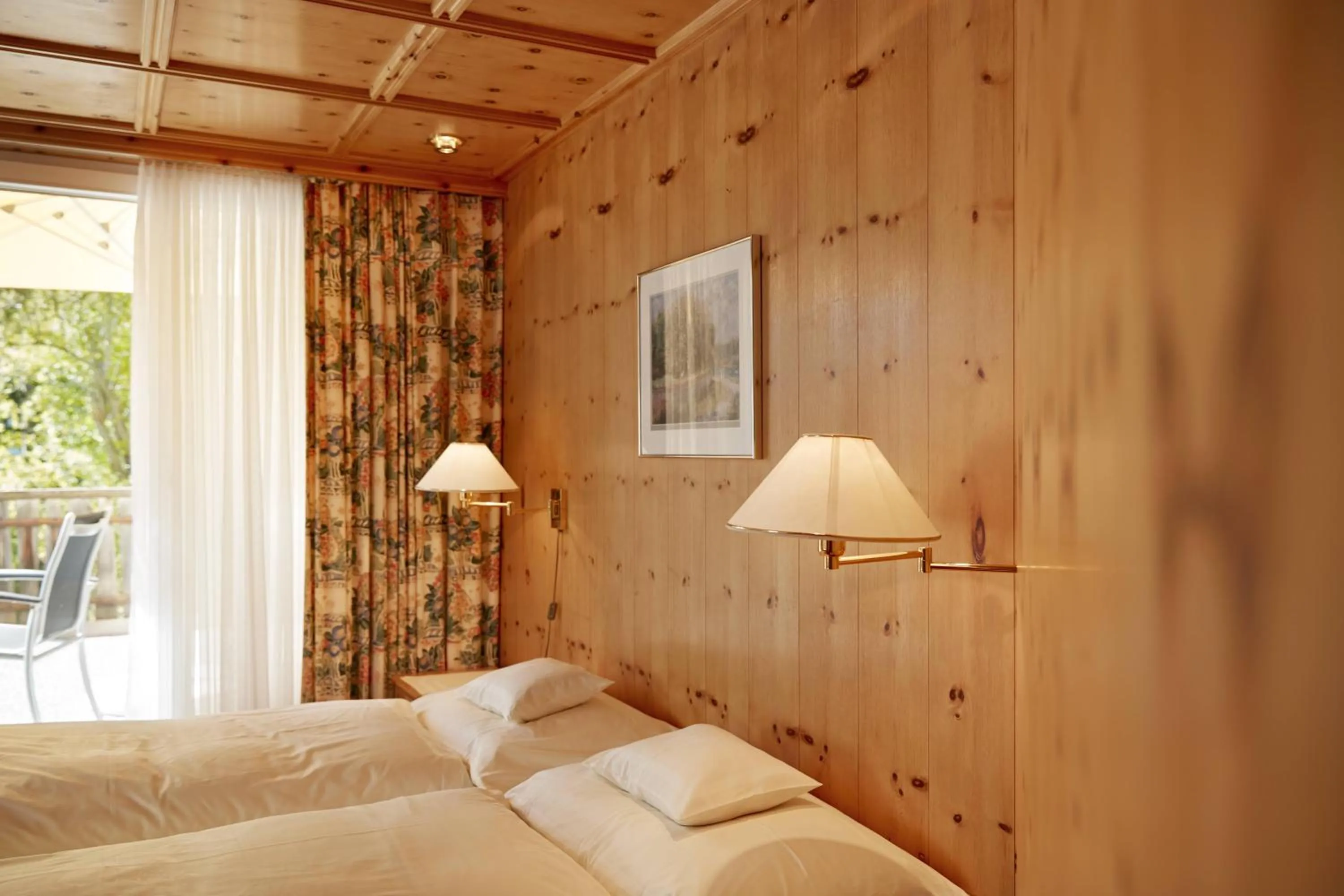 Bed in Casanna Hotel Davos City Center