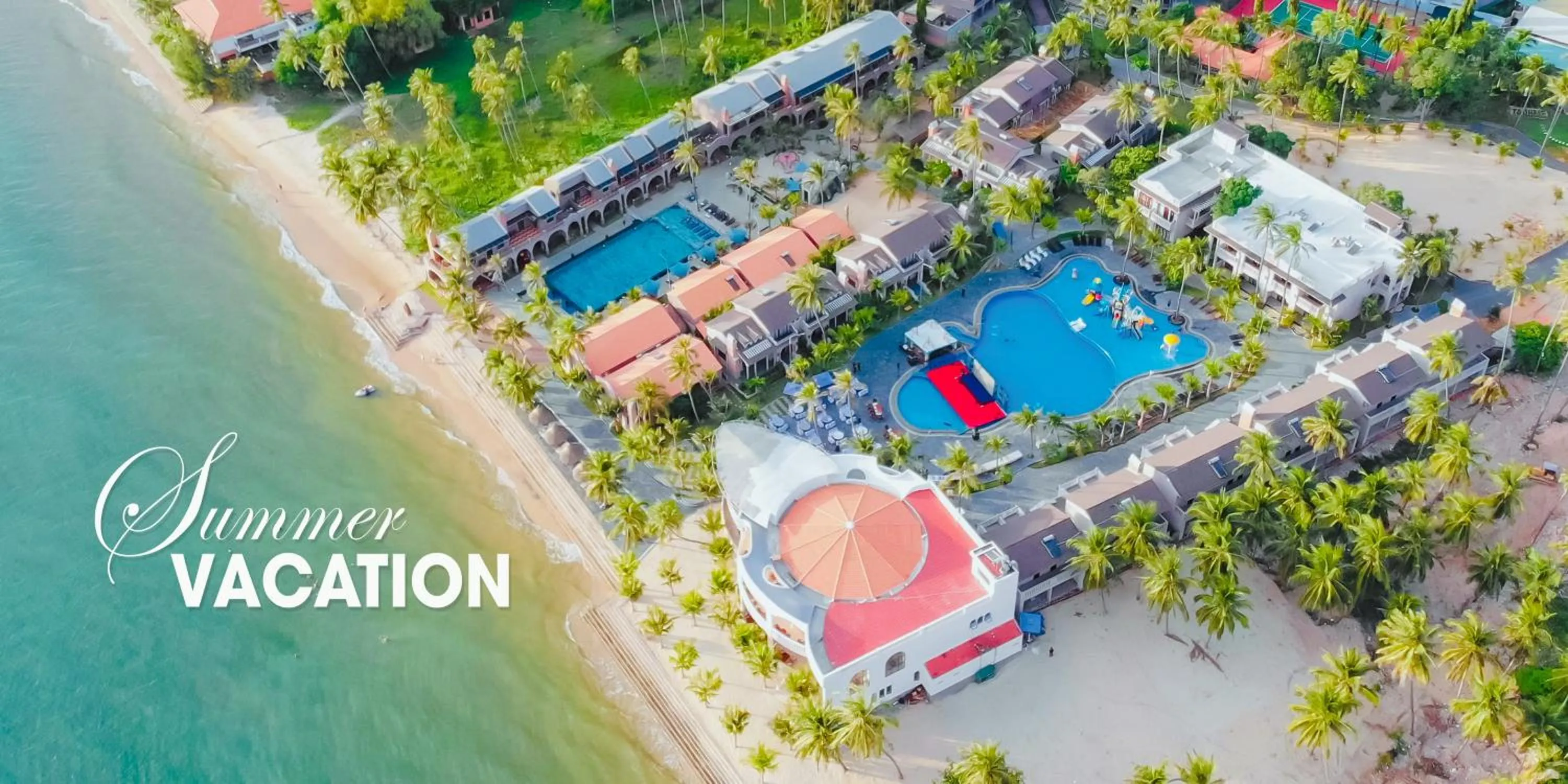 Bird's eye view in Le' VIVA Resort Mui Ne