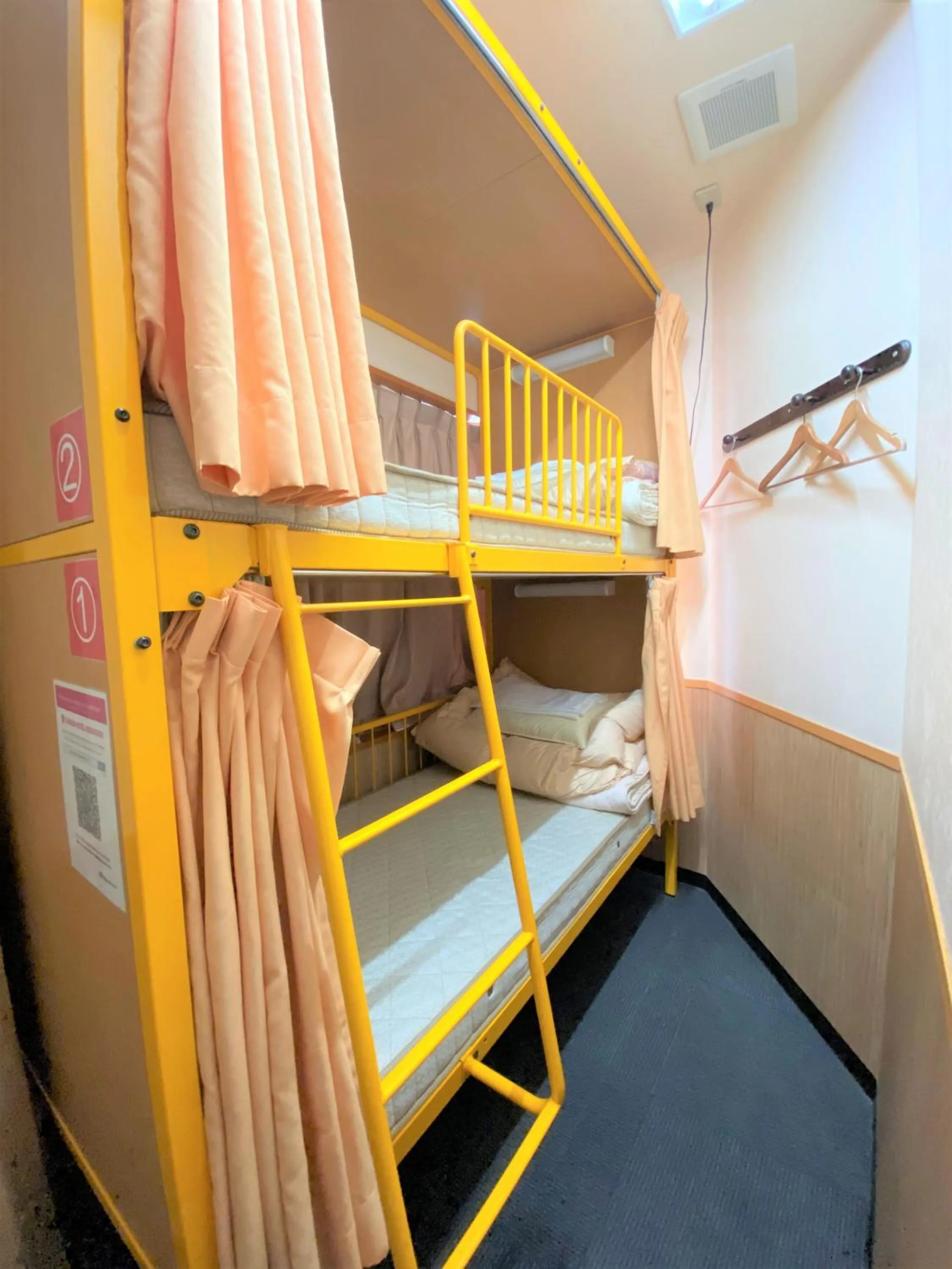 Bed in Sakura Hotel Ikebukuro