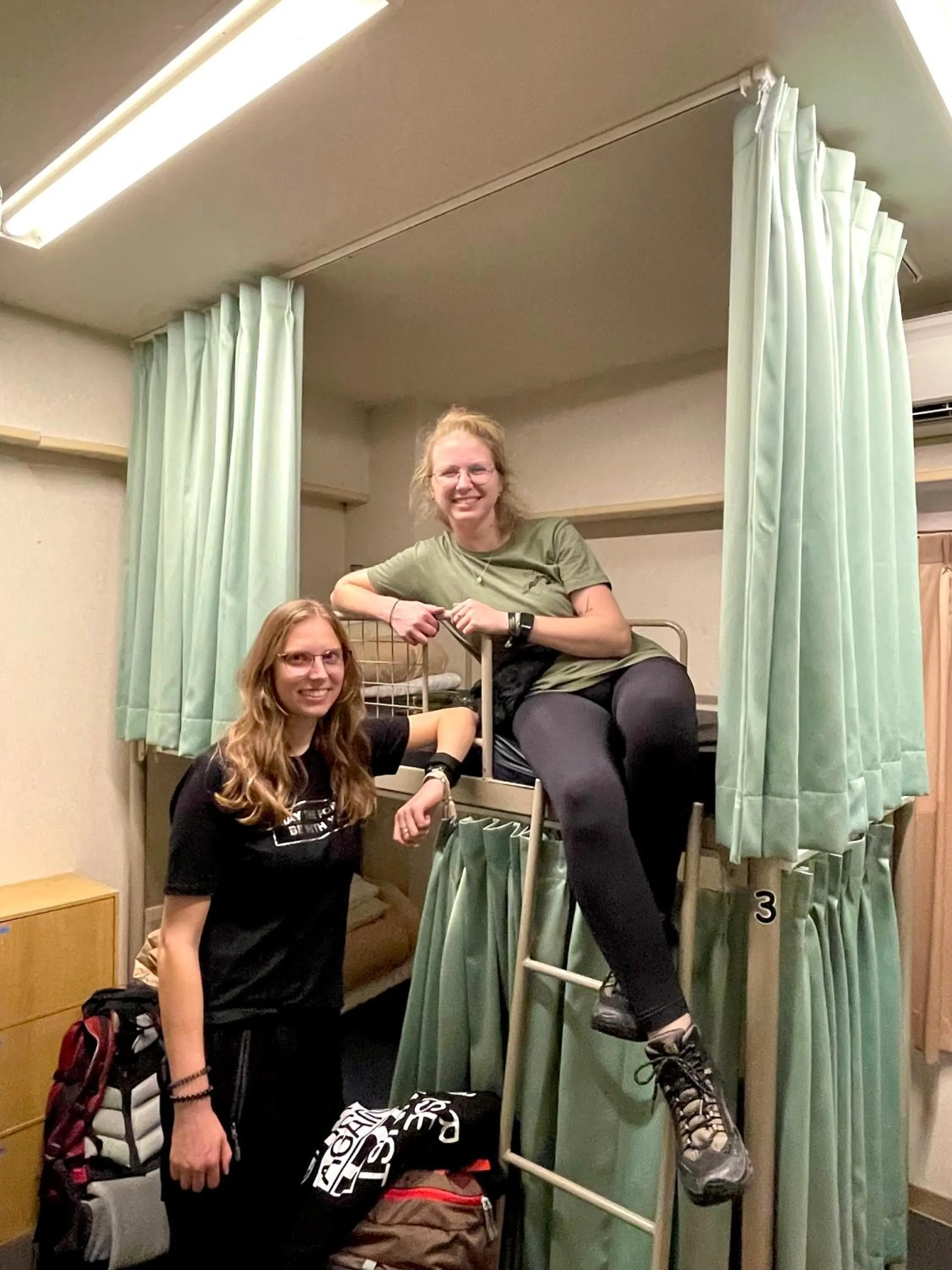 People in Sakura Hotel Ikebukuro