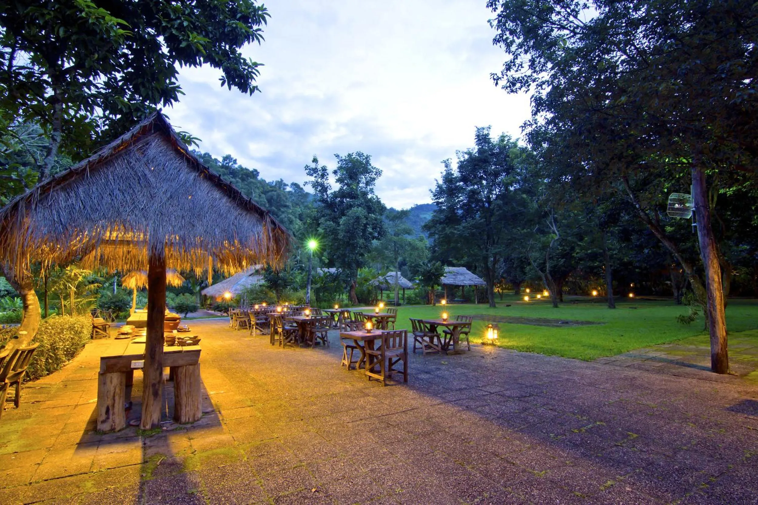 Area and facilities in Hmong Hilltribe Lodge