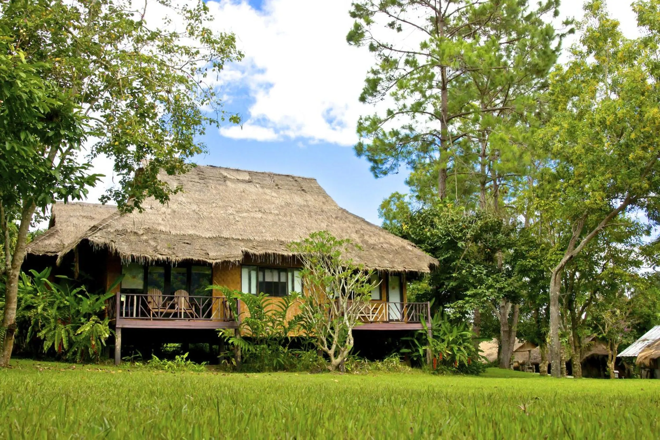 Property building in Hmong Hilltribe Lodge