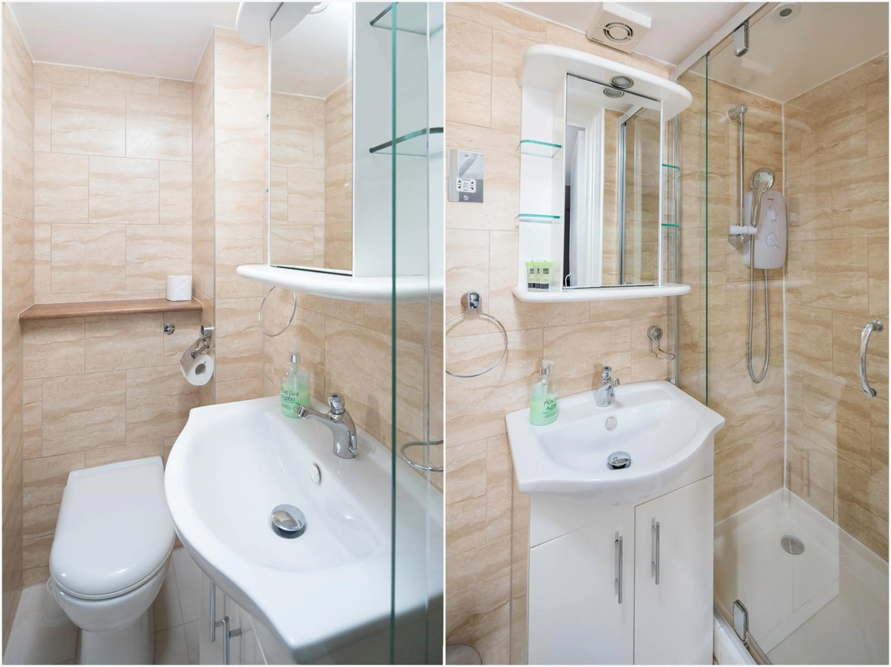 Bathroom in Belgravia Rooms Hotel