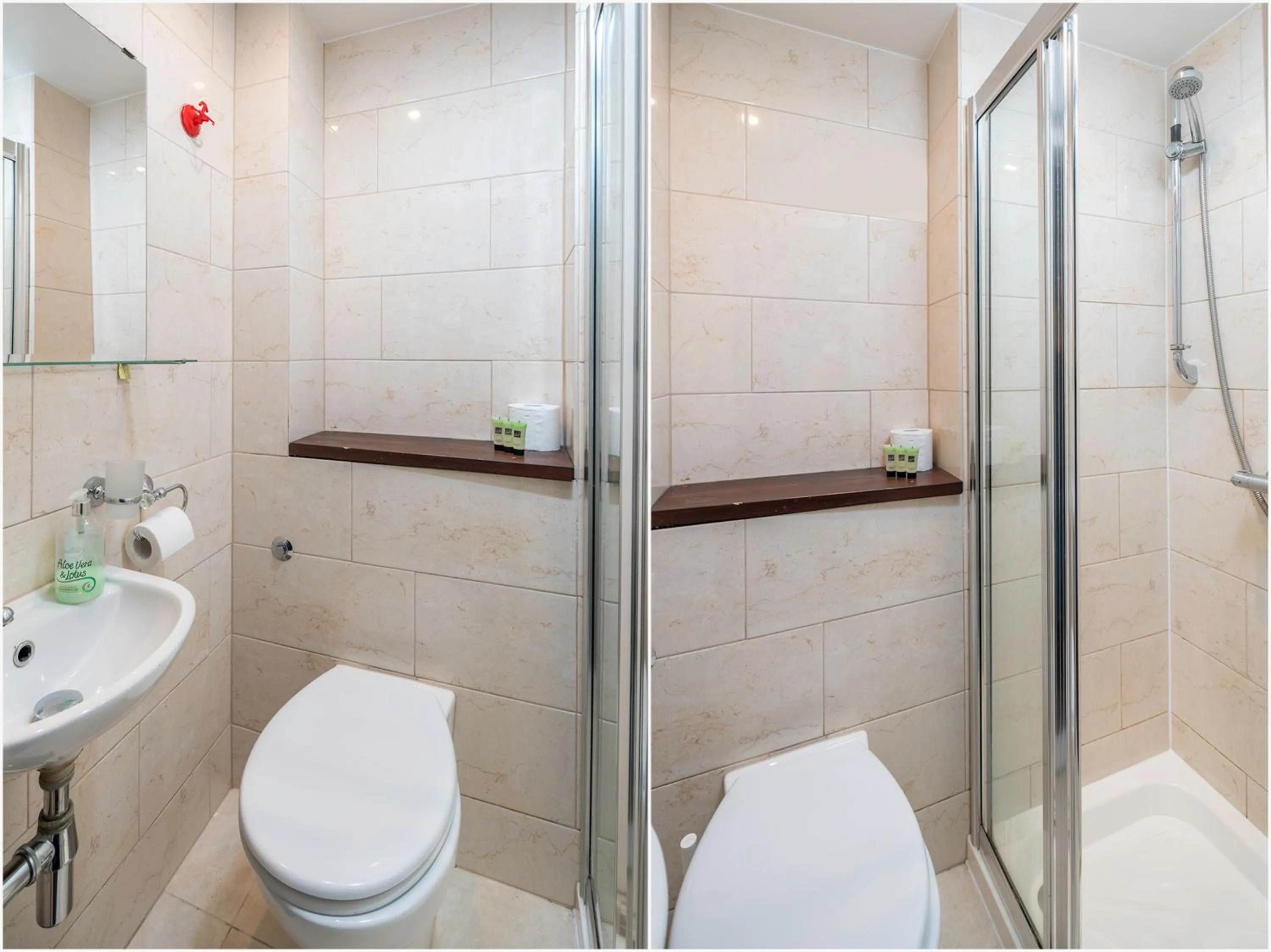 Bathroom in Belgravia Rooms Hotel