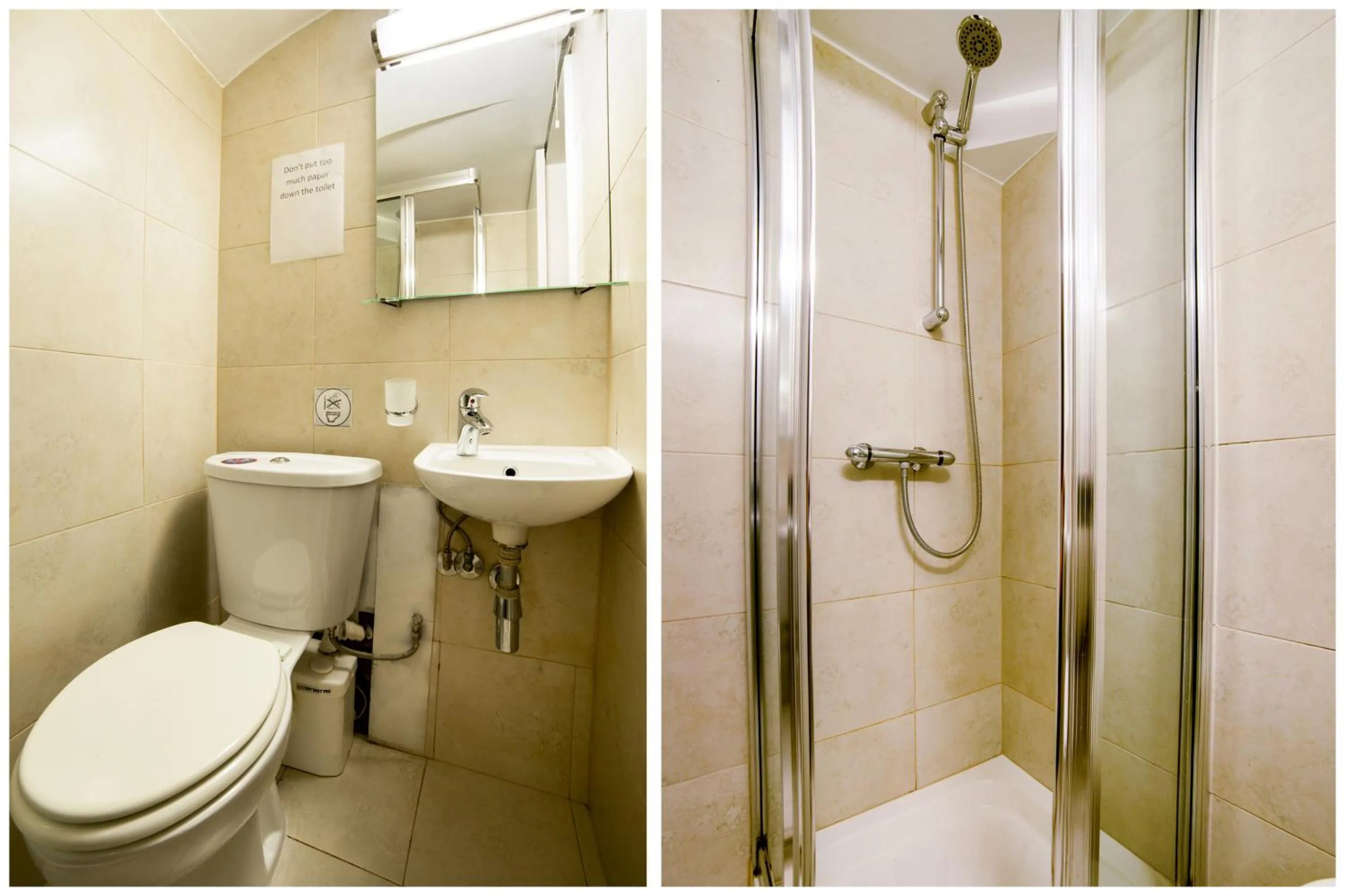 Bathroom in Belgravia Rooms Hotel