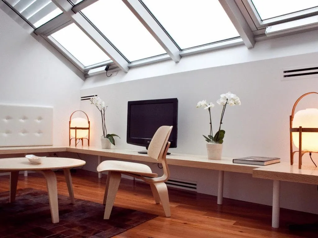 Living room in Hotel Pazo de Altamira