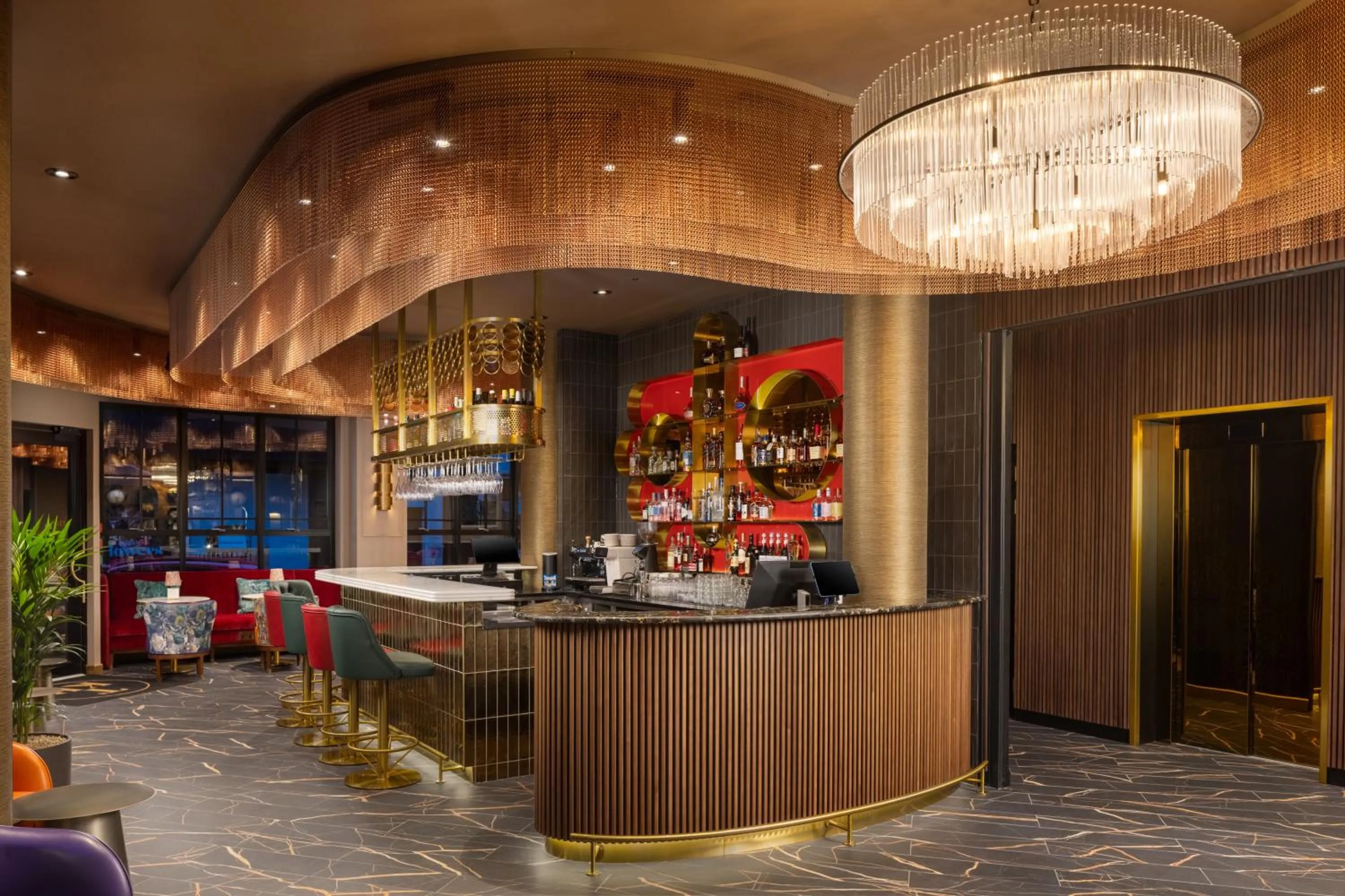 Lobby or reception in The Kensington Hideaway