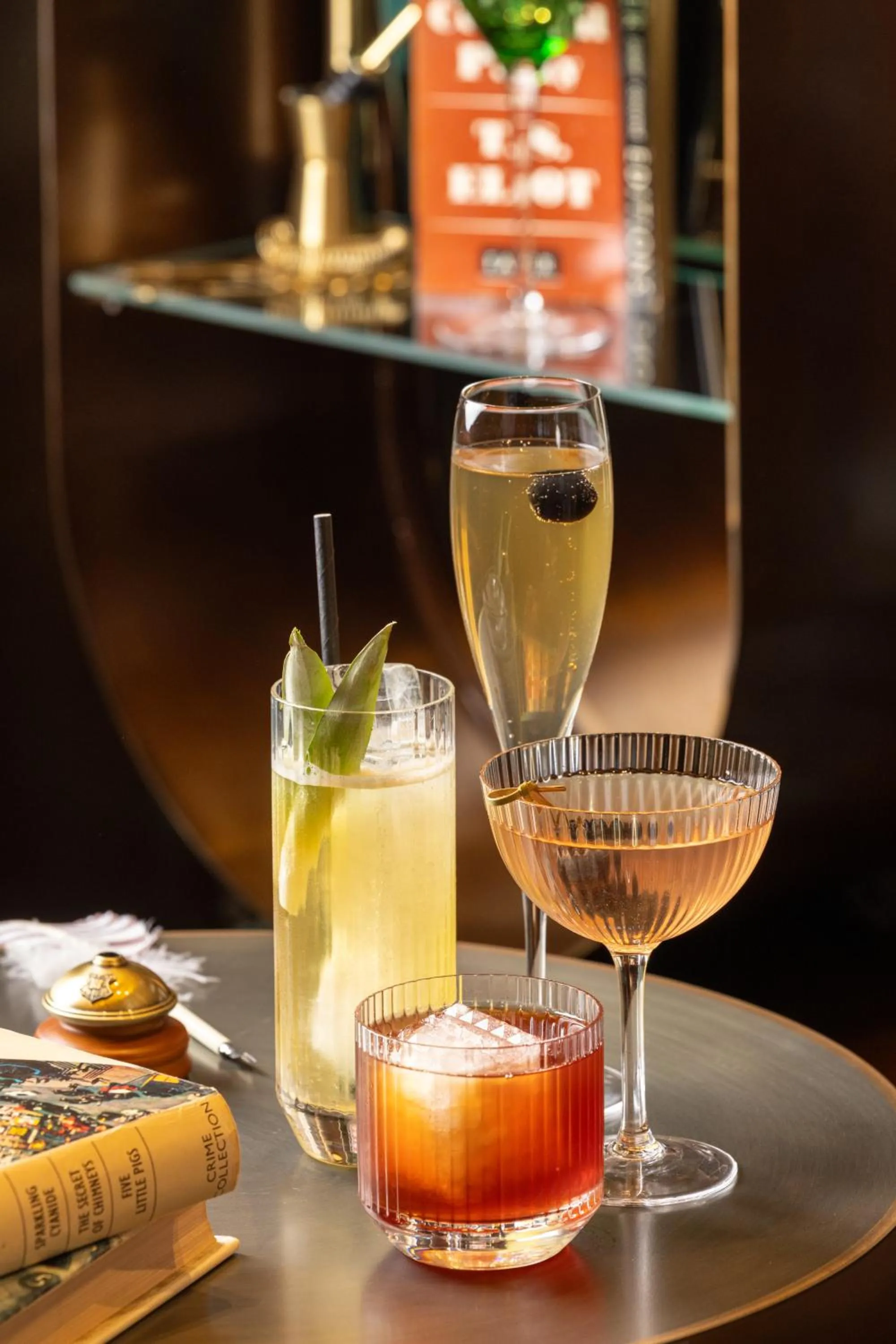 Food and drinks in The Kensington Hideaway