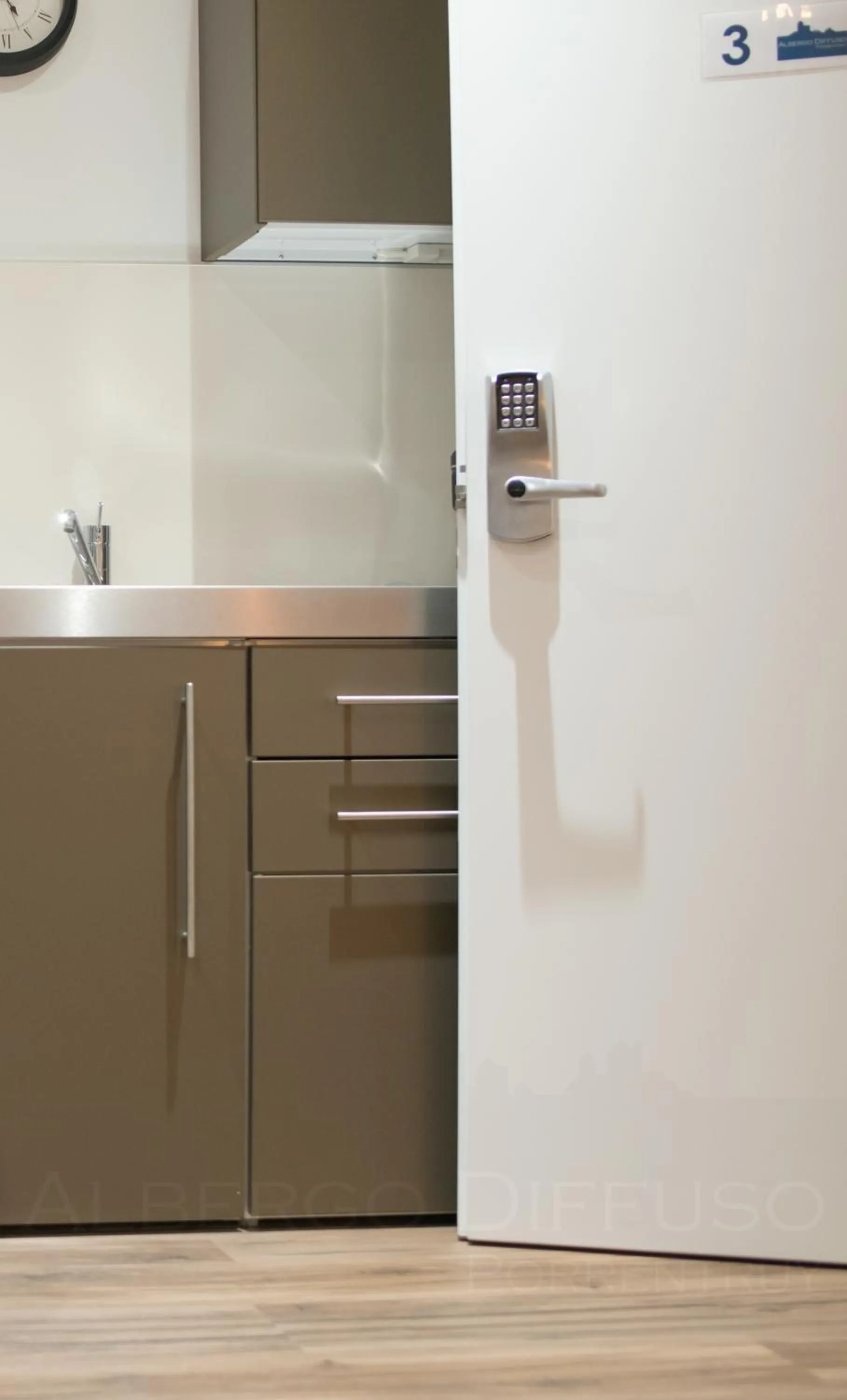 Kitchen or kitchenette in Albergo Diffuso Porrentruy