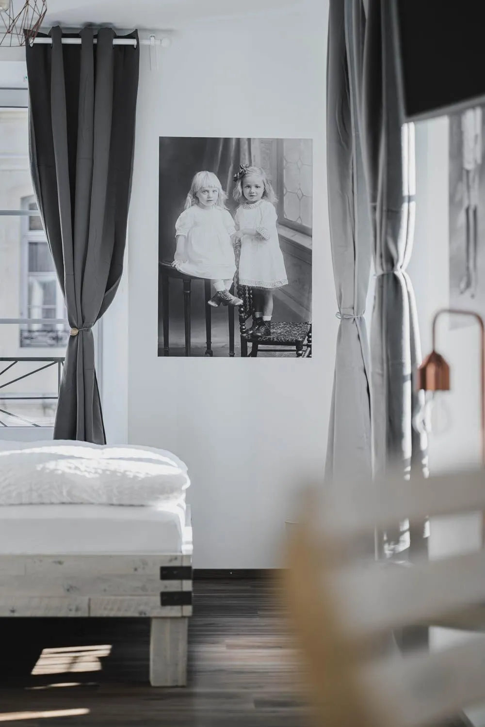 Bed in Albergo Diffuso Porrentruy