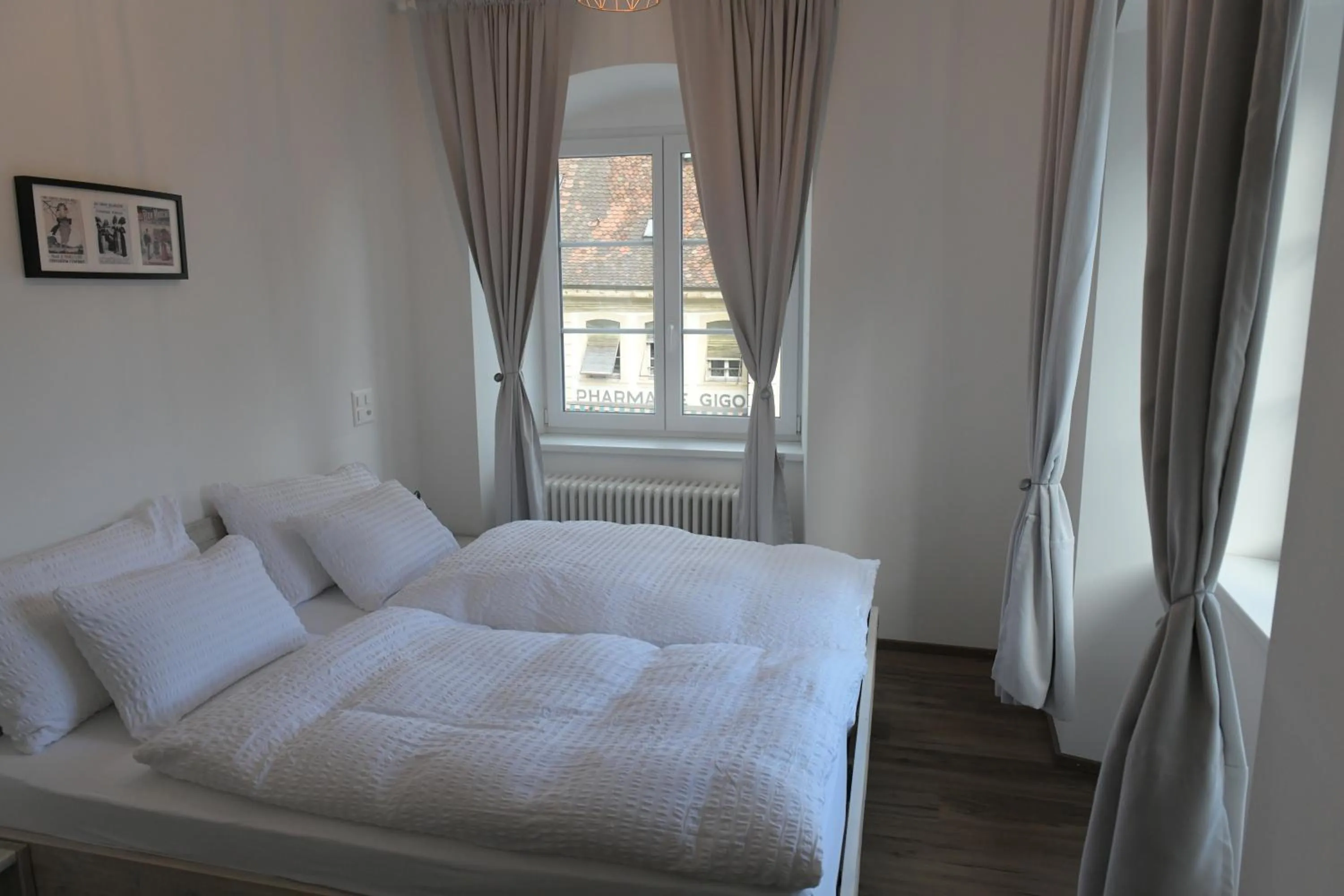 Bedroom, Bed in Albergo Diffuso Porrentruy