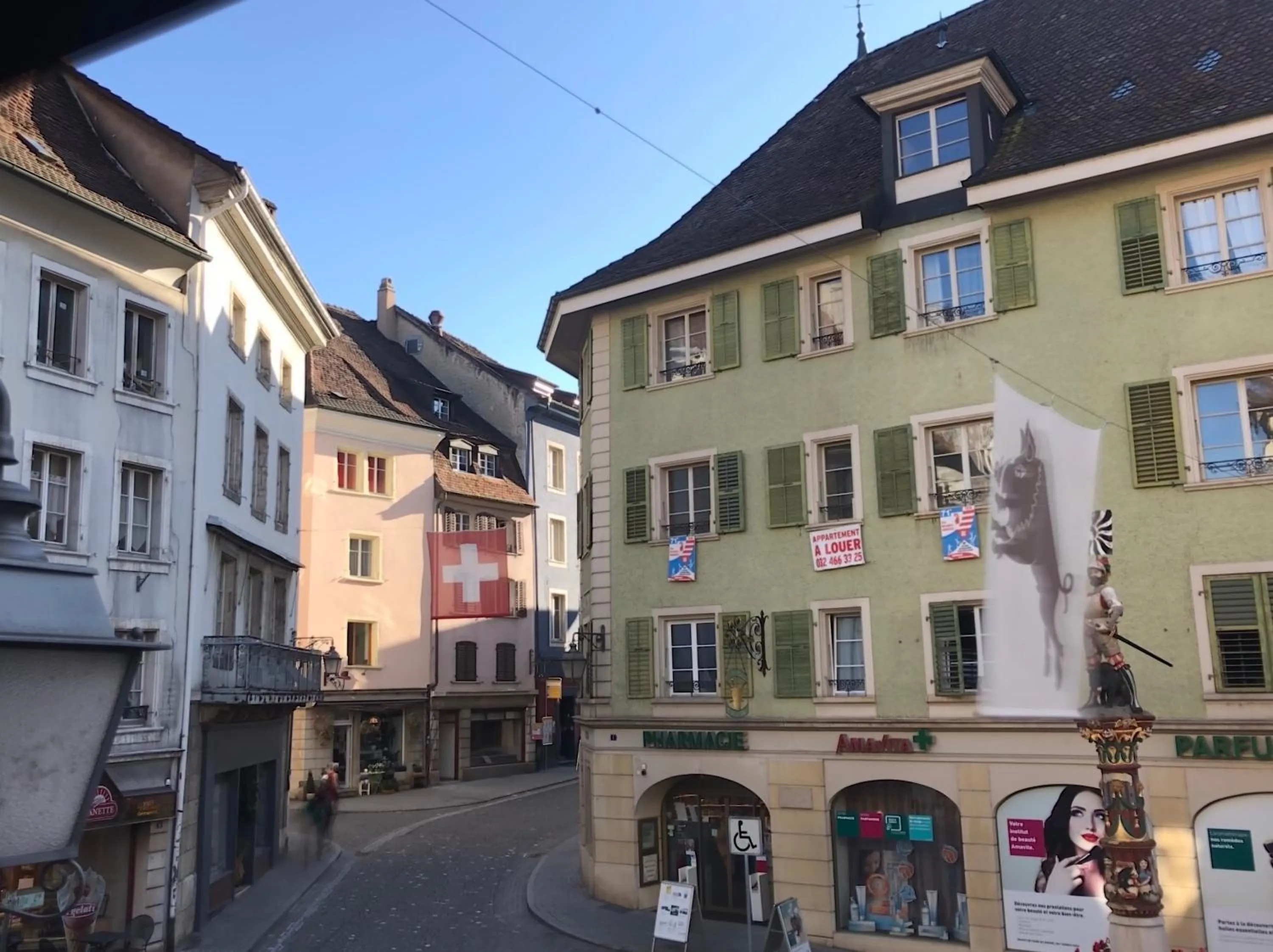 City view in Albergo Diffuso Porrentruy